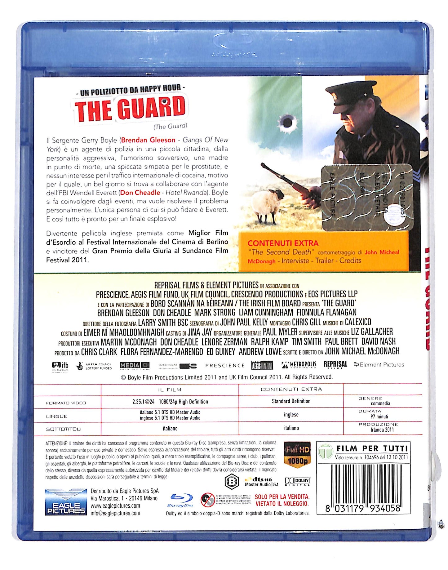EBOND Un Poliziotto Da Happy Hour - The Guard BLURAY BLURAY DB718849