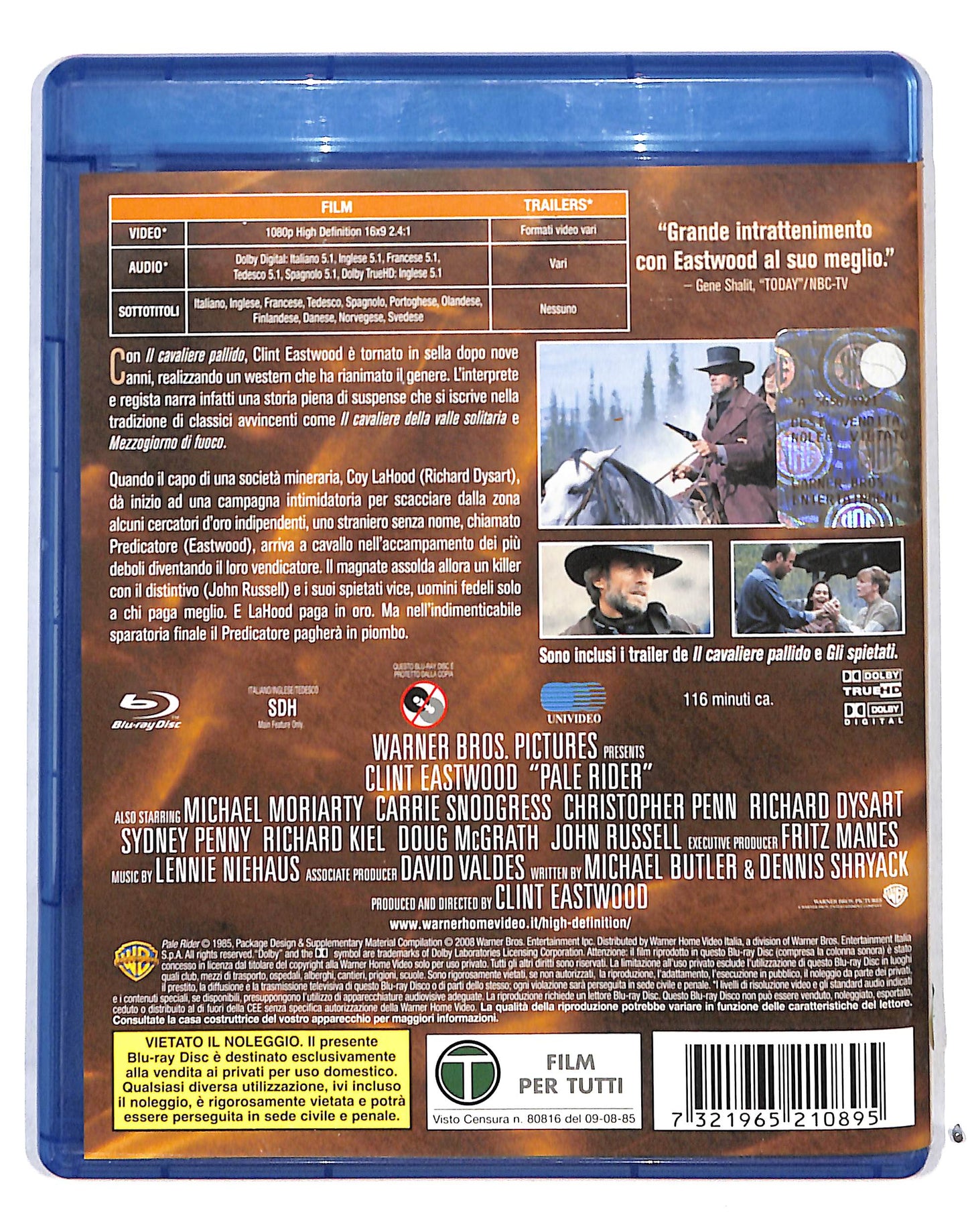 EBOND Il Cavaliere pallido BLURAY BLURAY DB718858