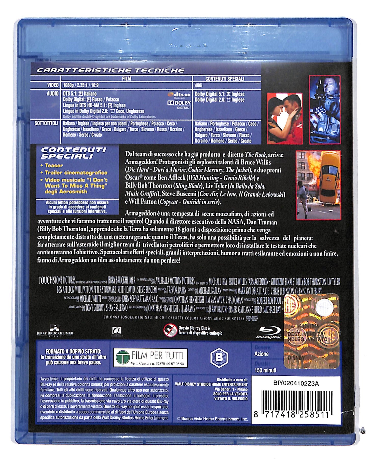 EBOND Armageddon - Giudizio Finale BLURAY DB718859