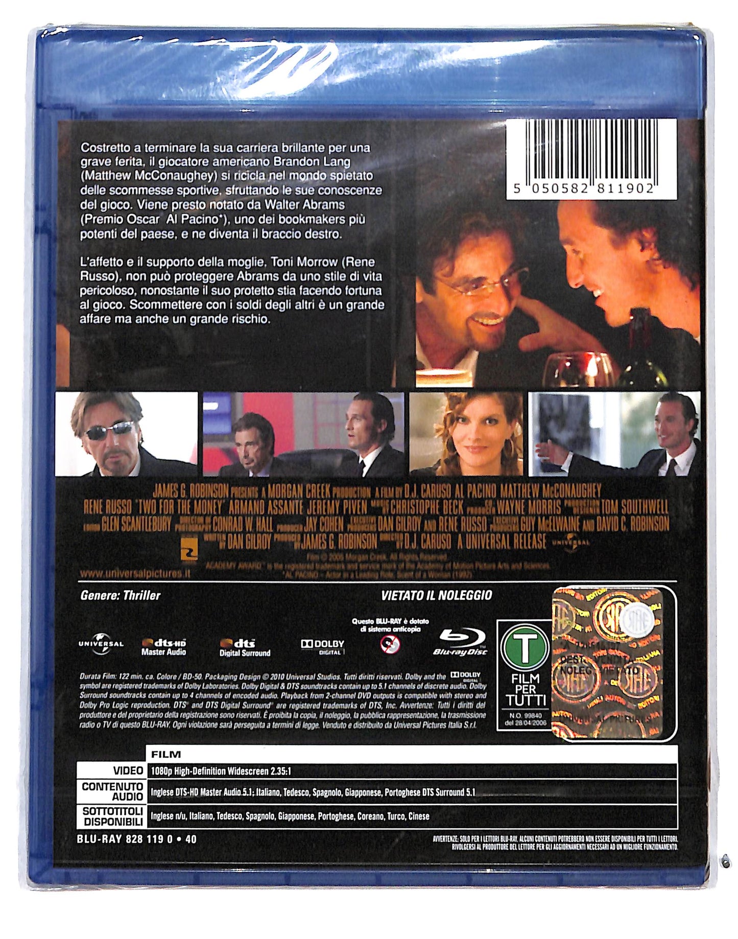 EBOND Rischio a due BLURAY BLURAY DB718865