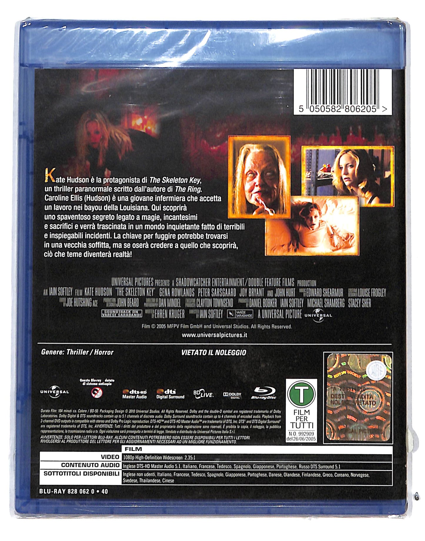 EBOND The Skeleton Key BLURAY DB718871