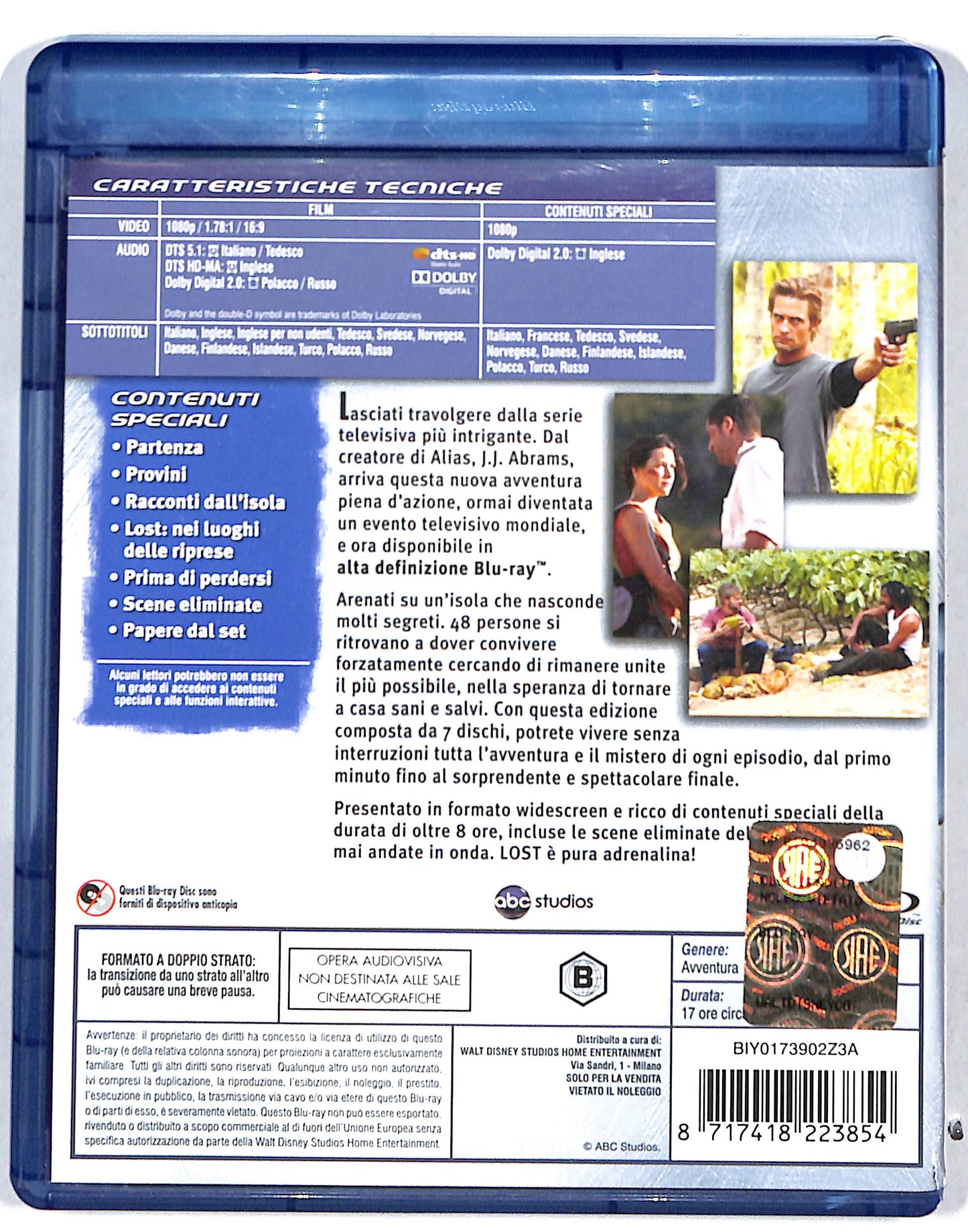 EBOND Lost La Prima Stagione Completa BLURAY DB718873
