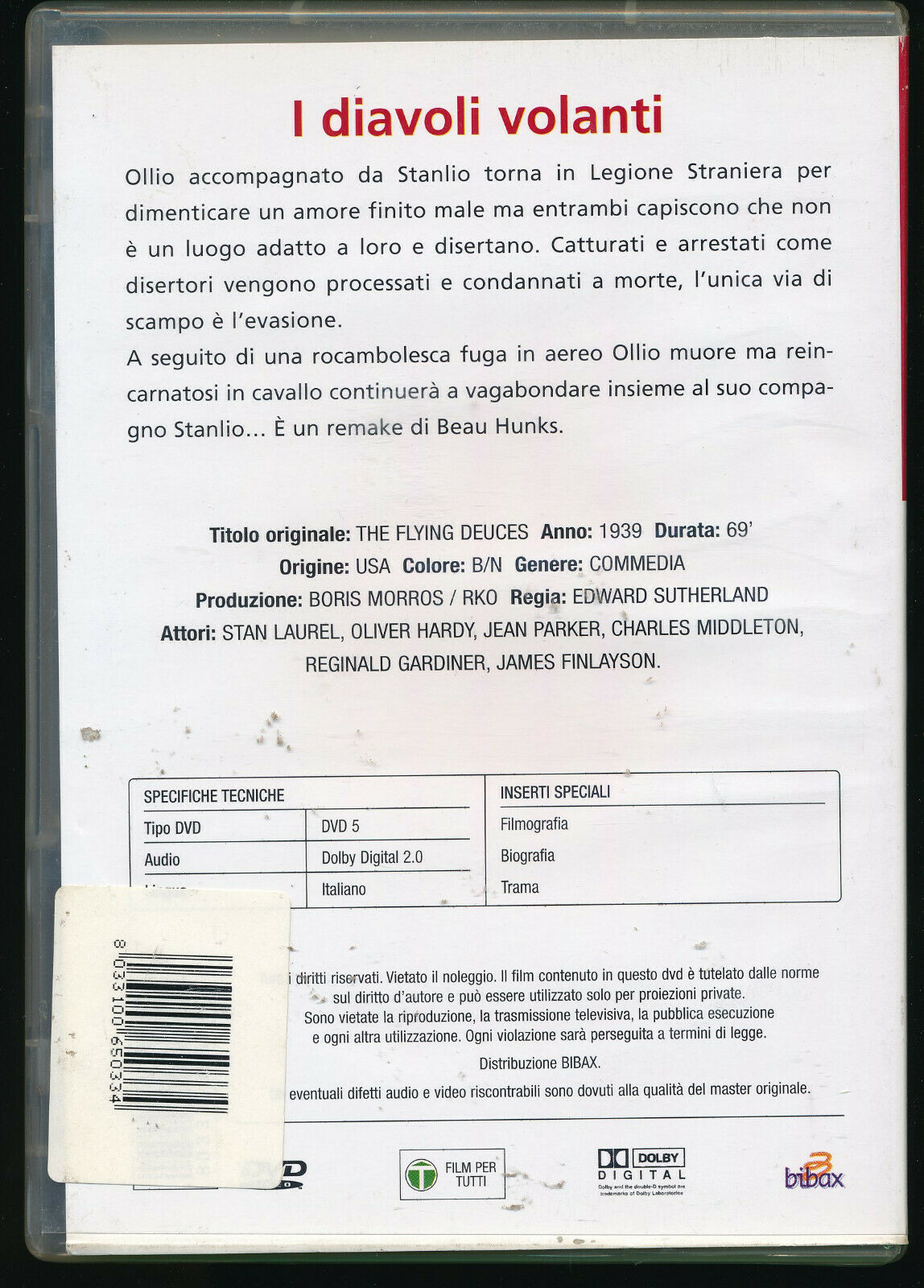 EBOND I Diavoli Volanti DVD DB719420