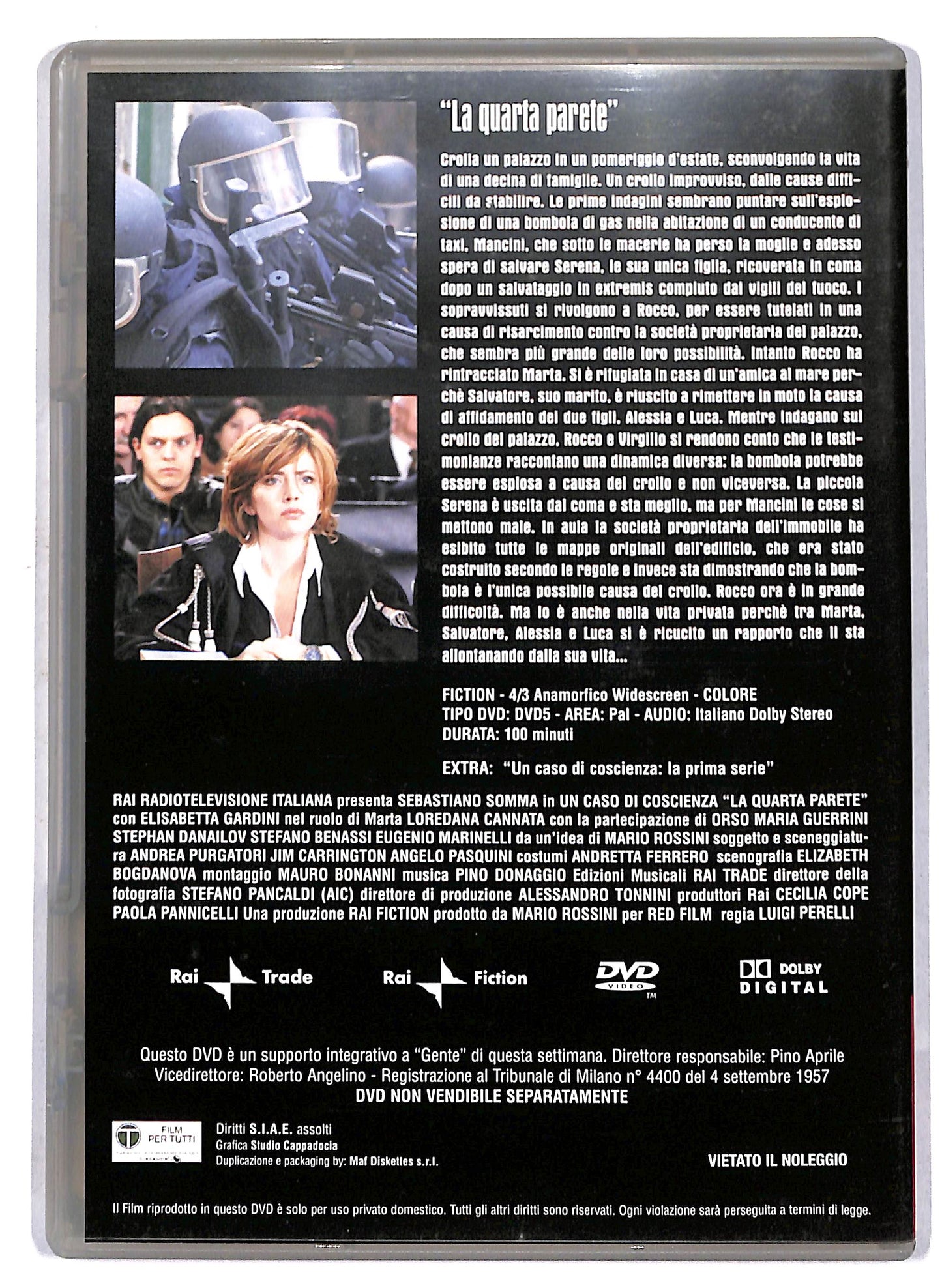 EBOND Un Caso di coscienza Vol.06 - La quarta parete EDITORIALE DVD DB719453