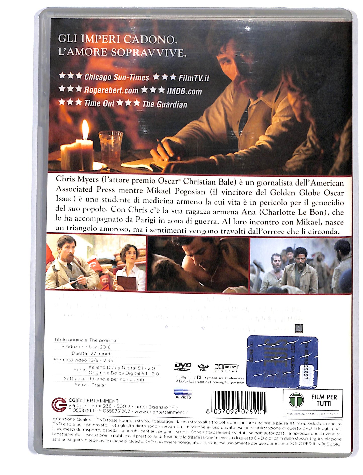 EBOND The Promise NOLEGGIO DVD DB719945