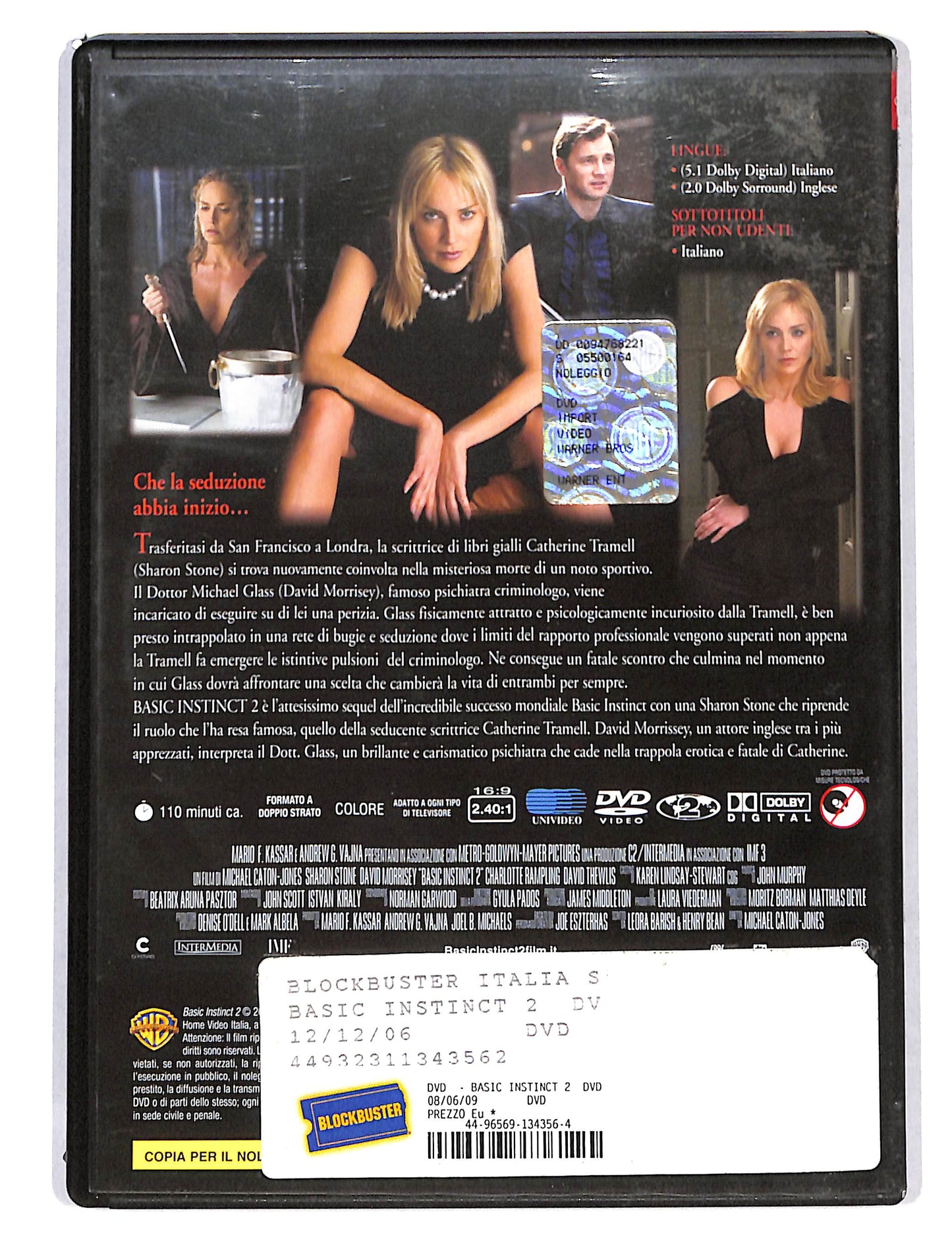 EBOND Basic Instinct 2 NOLEGGIO DVD DB720645