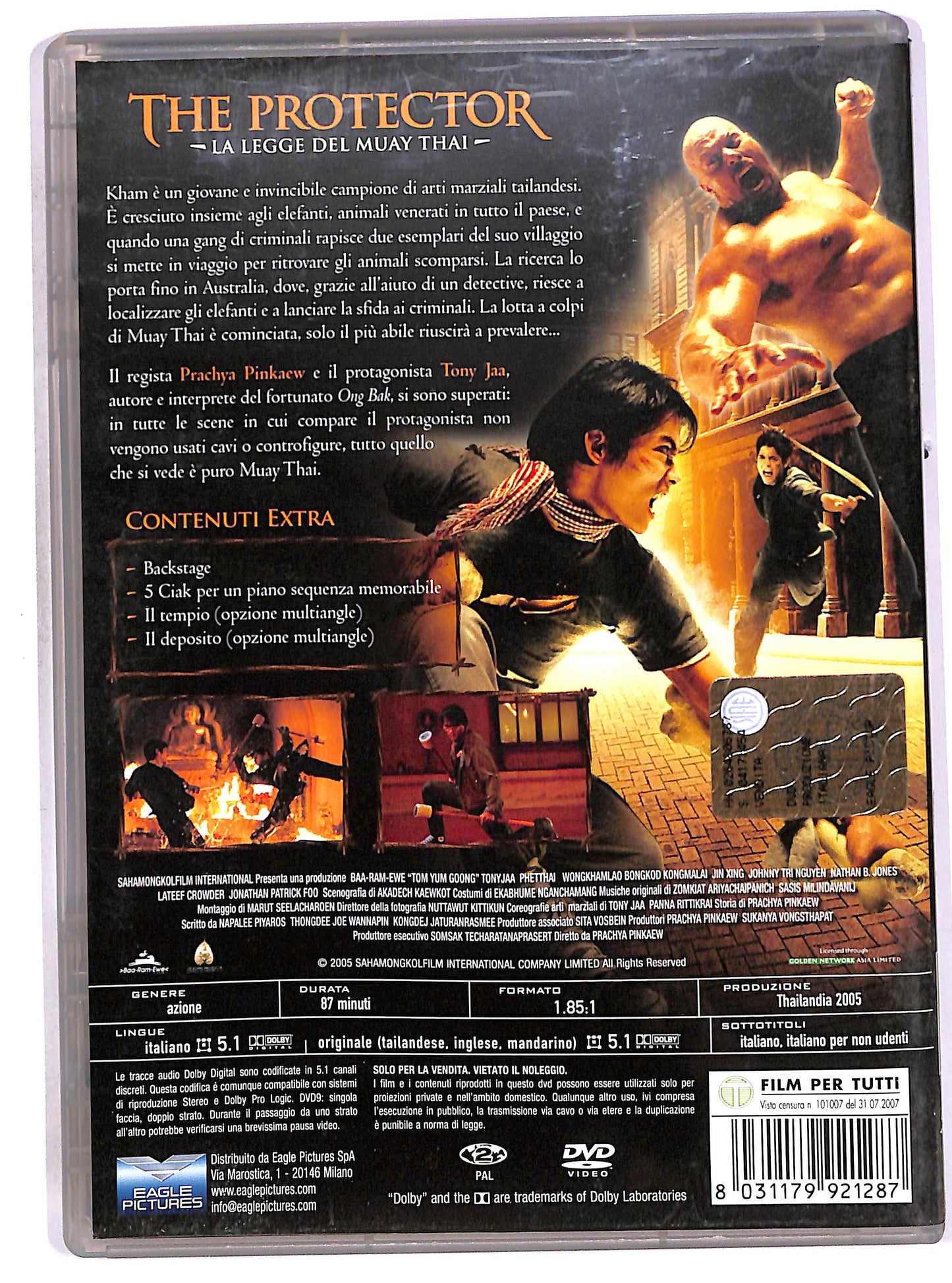 EBOND The Protector - La legge del Muay Thai DVD DB720911