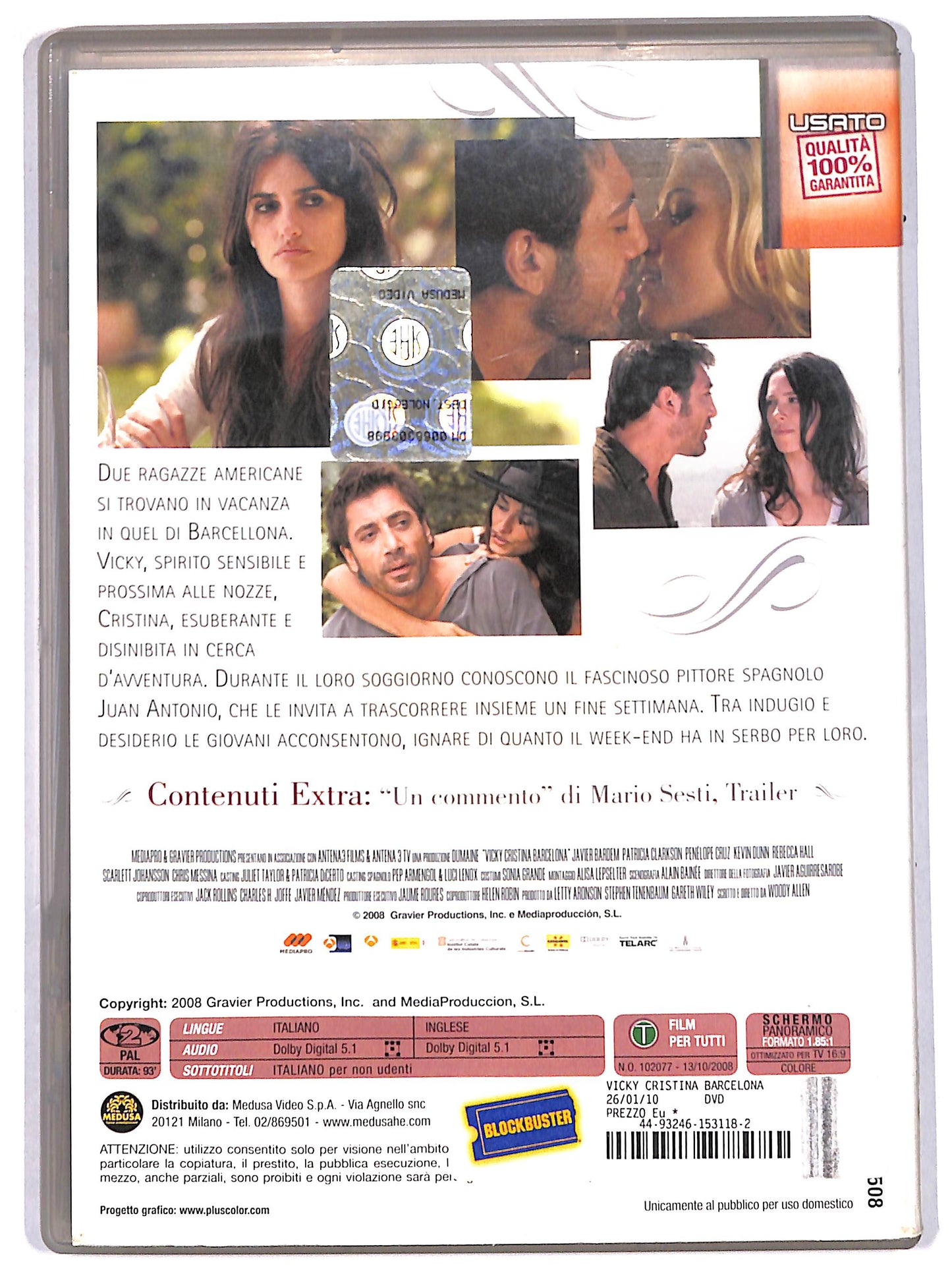 EBOND vicky cristina barcelona - Noleggio DVD DB721122
