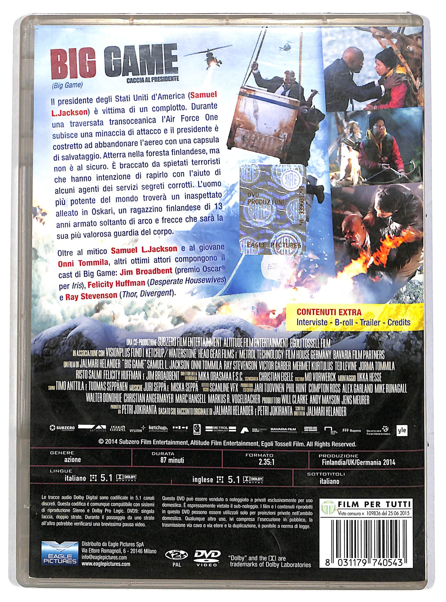 EBOND Big Game - Caccia al presidente DVD DB721629