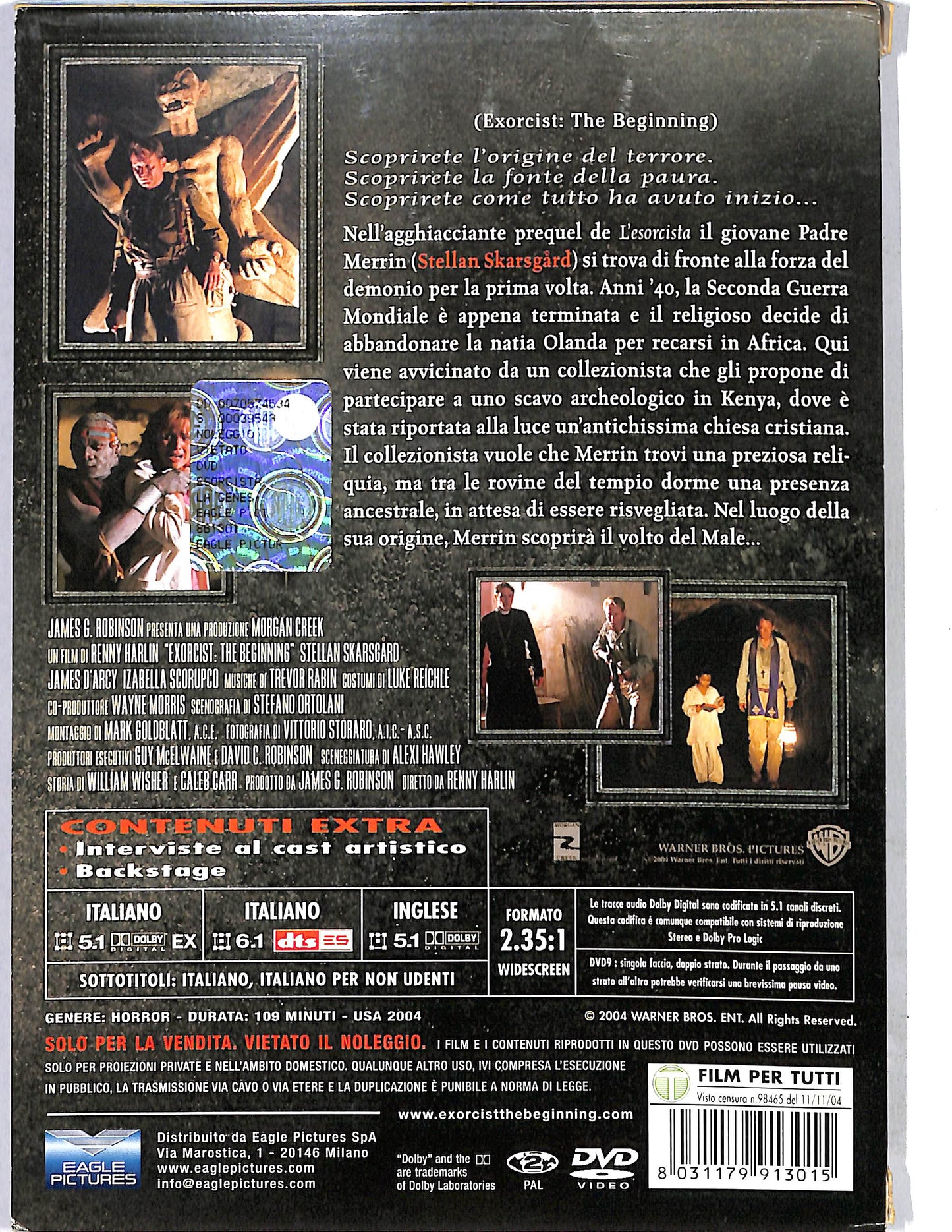 EBOND L'esorcista La genesi slipcase DVD DB721630