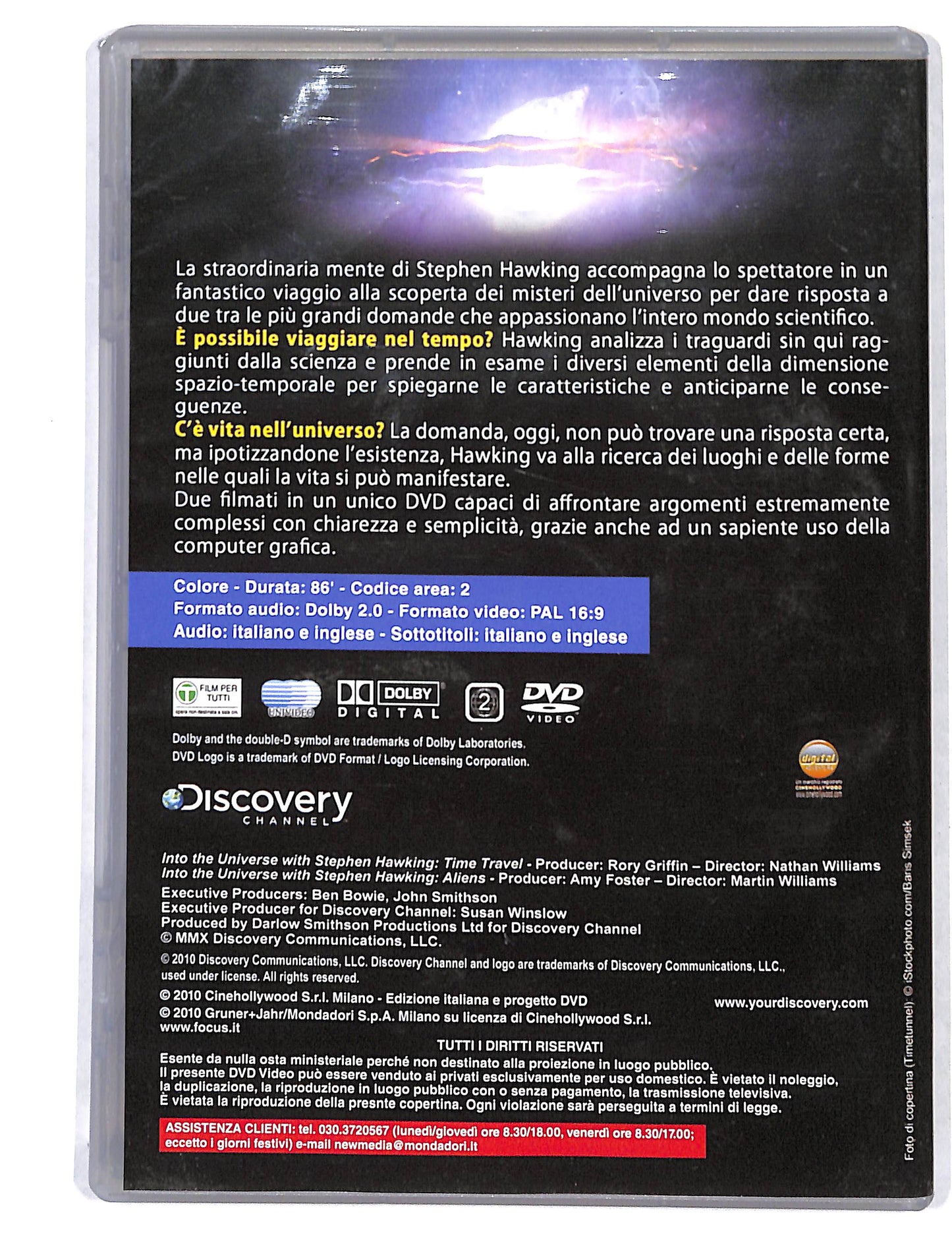 EBOND I Misteri dell'universo di Stephen Hawking DVD DB721820