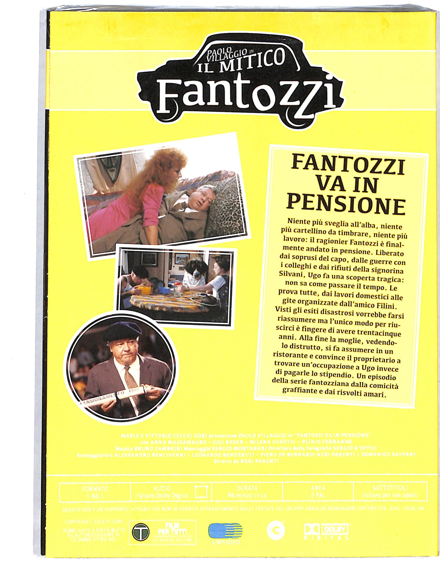 EBOND Il Mitico Fantozzi - Fantozzi va in pensione vol.5 DVD DB721857
