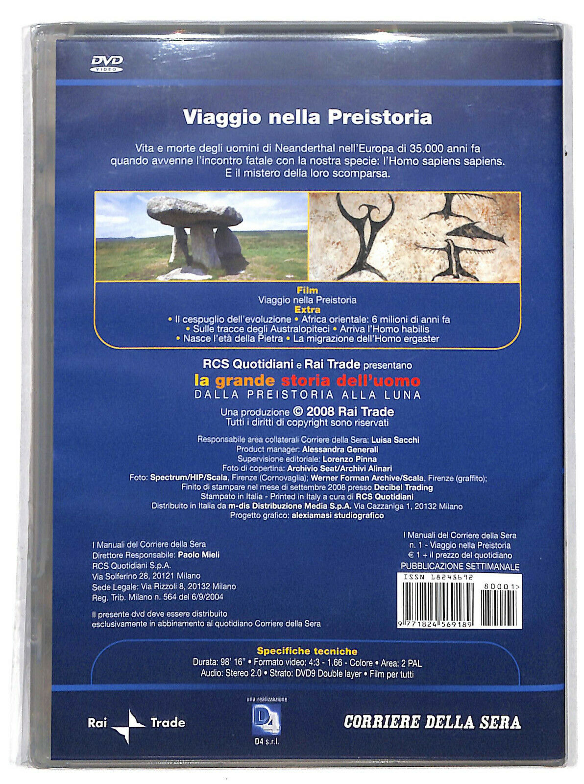 EBOND Viaggio Nella Preistoria Editoriale DVD DB721865