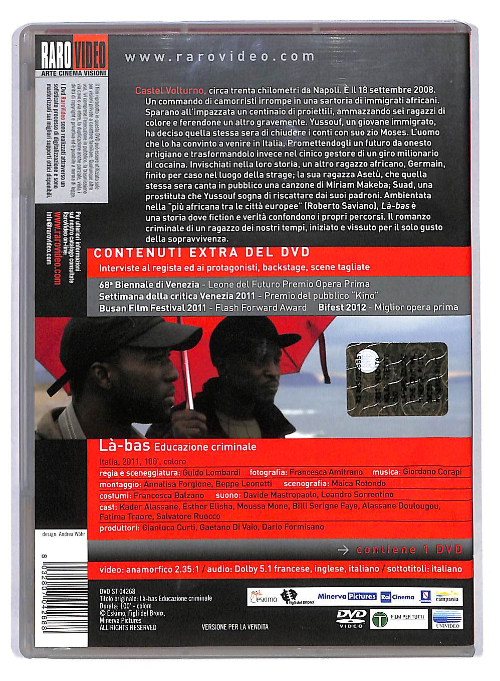 EBOND La-bas - Educazione criminale DVD DB722132