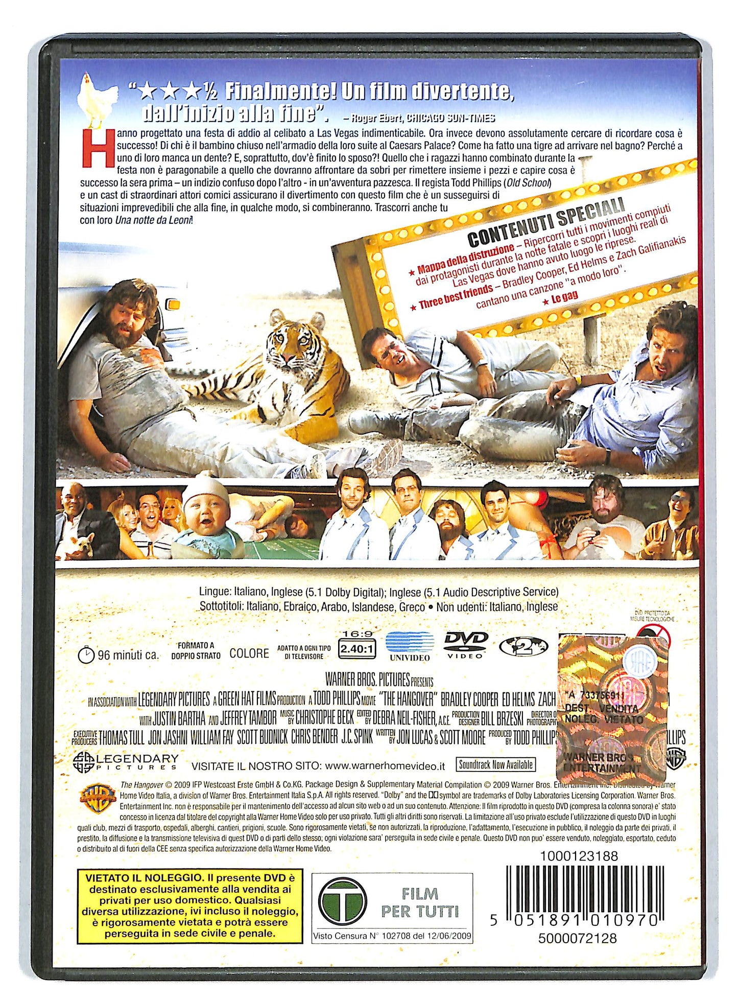 EBOND Una notte da leoni DVD DB722160