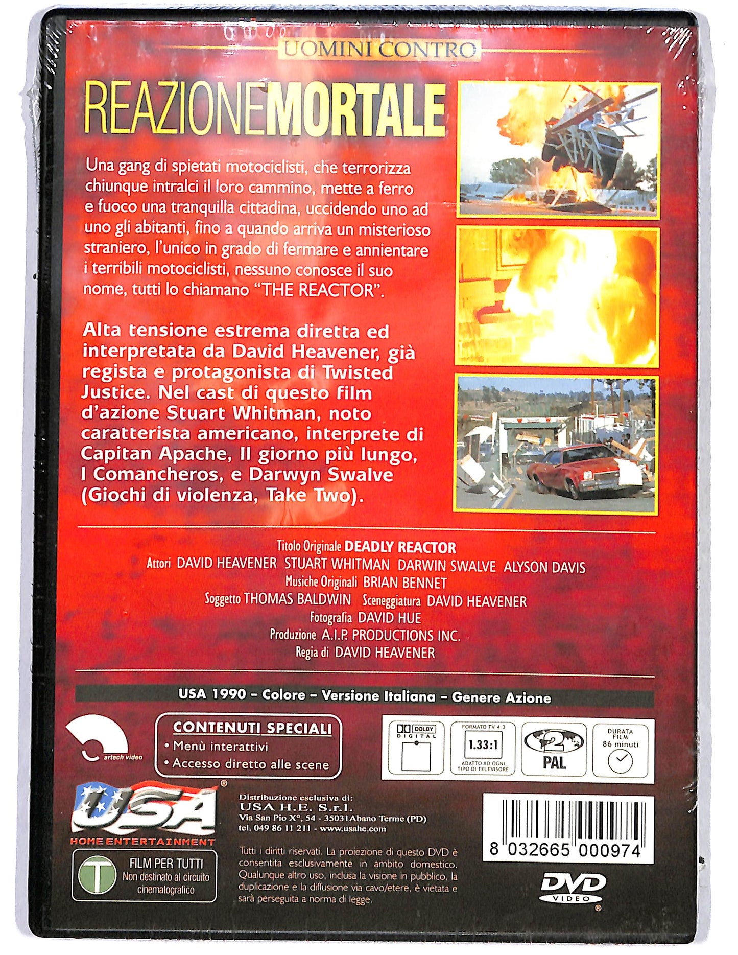 EBOND Reazione mortale DVD DB722909