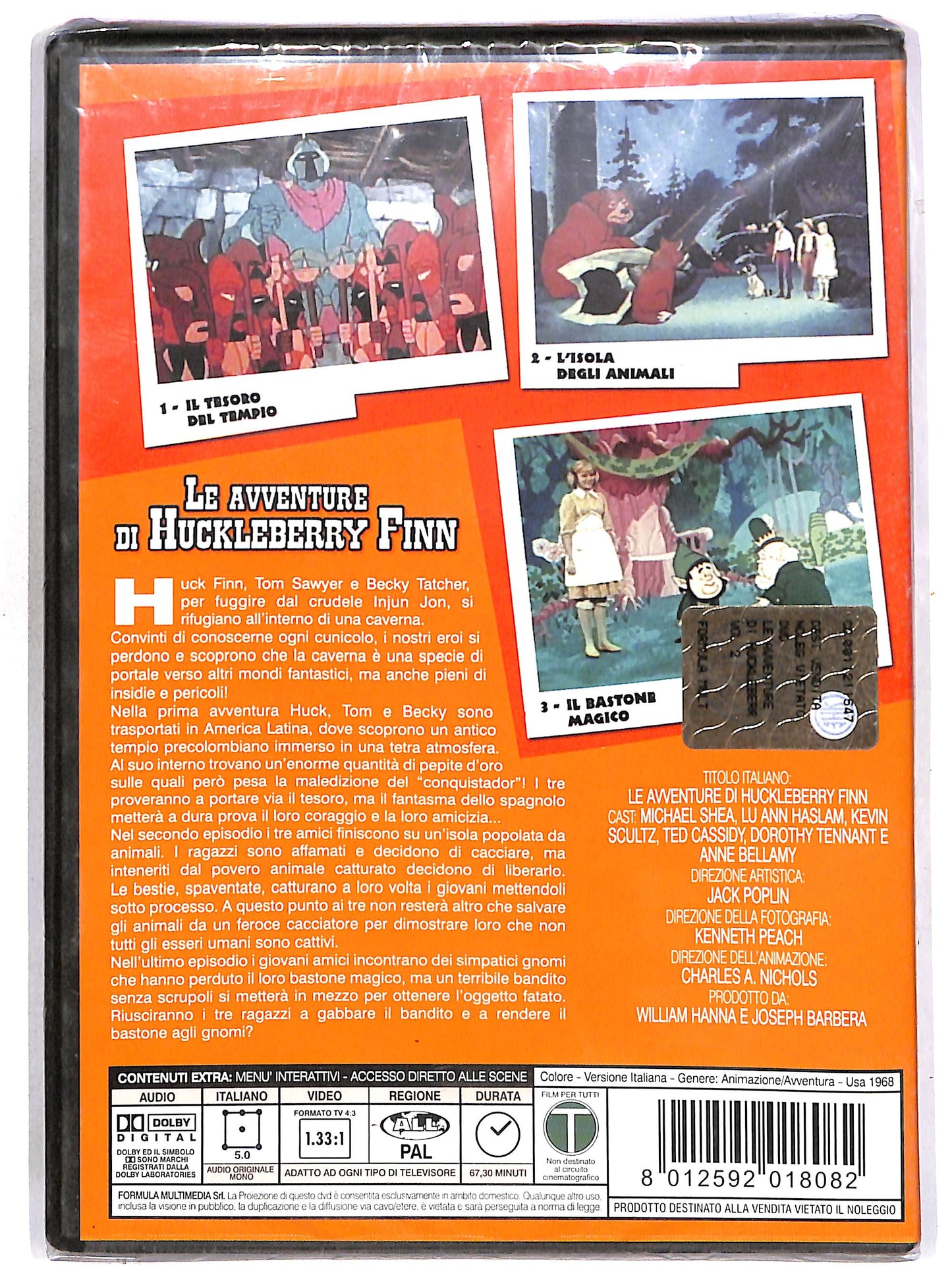 EBOND Le avventure di Huckleberry Finn - Il bastone magico DVD DB722929