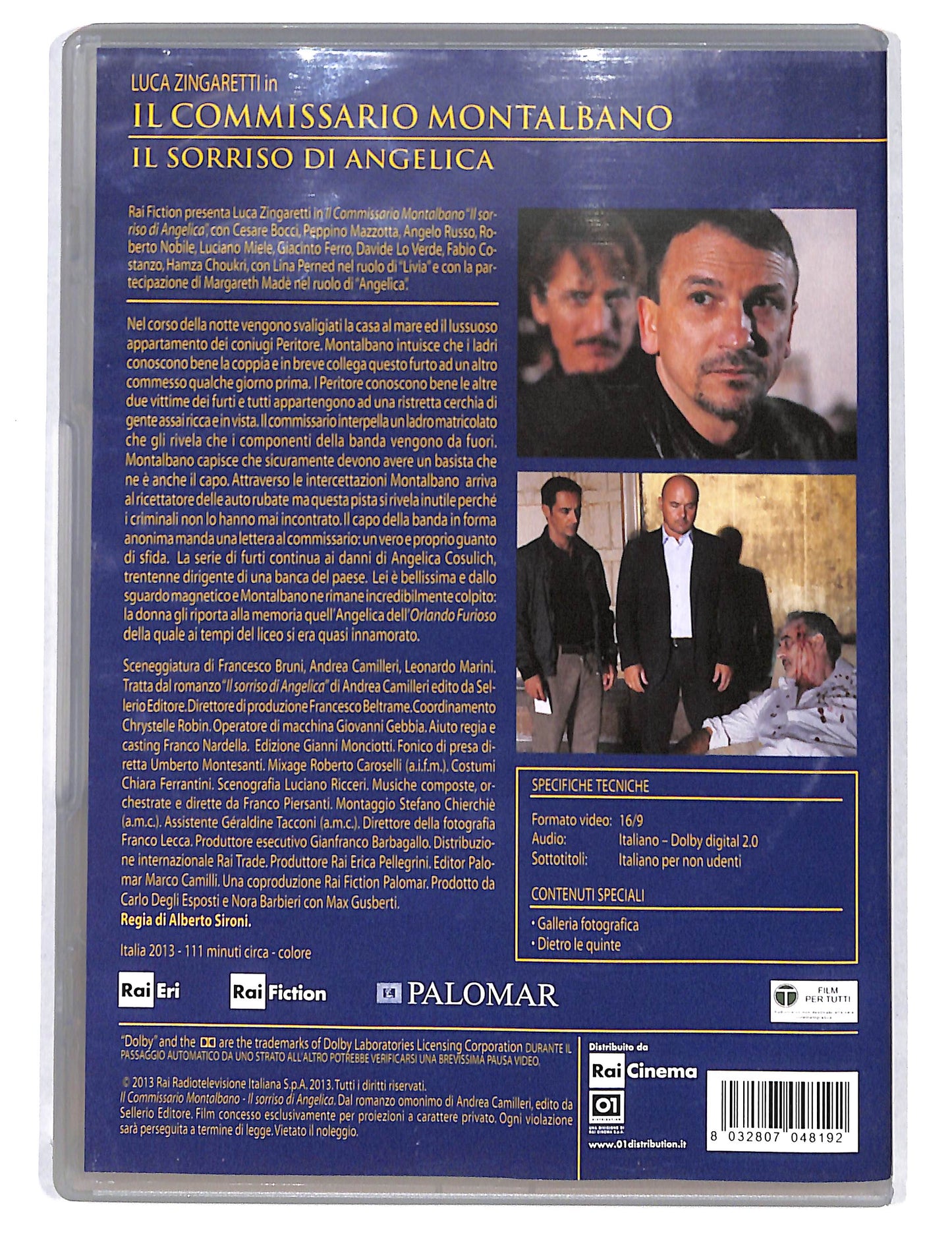 EBOND Il Commissario Montalbano il sorriso di Angelica EDITORIALE DVD DB723114