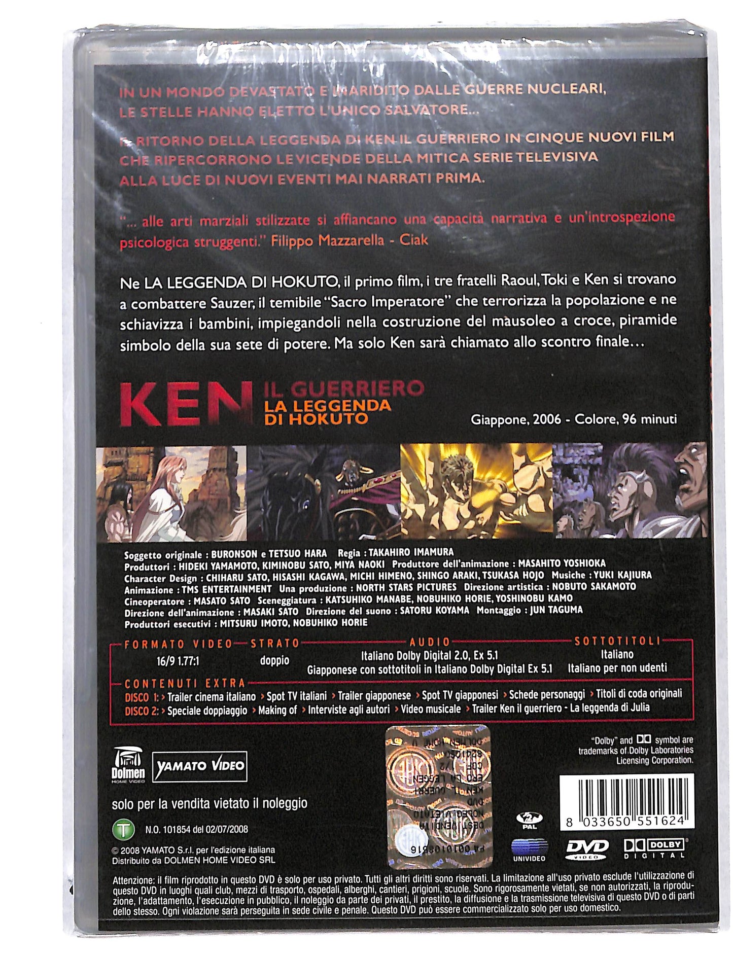 EBOND Ken Il Guerriero - La Leggenda Di Hokuto DVD DB723138