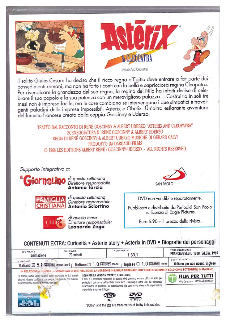 EBOND Asterix e Cleopatra DVD DB723339
