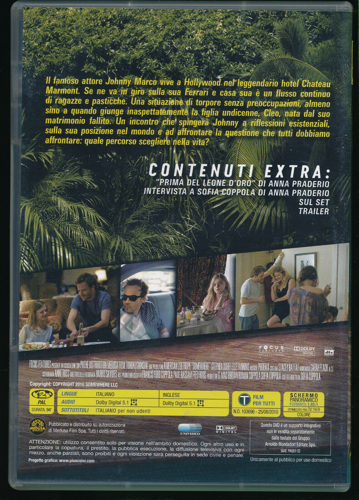 EBOND Somewhere Editoriale DVD DB723342