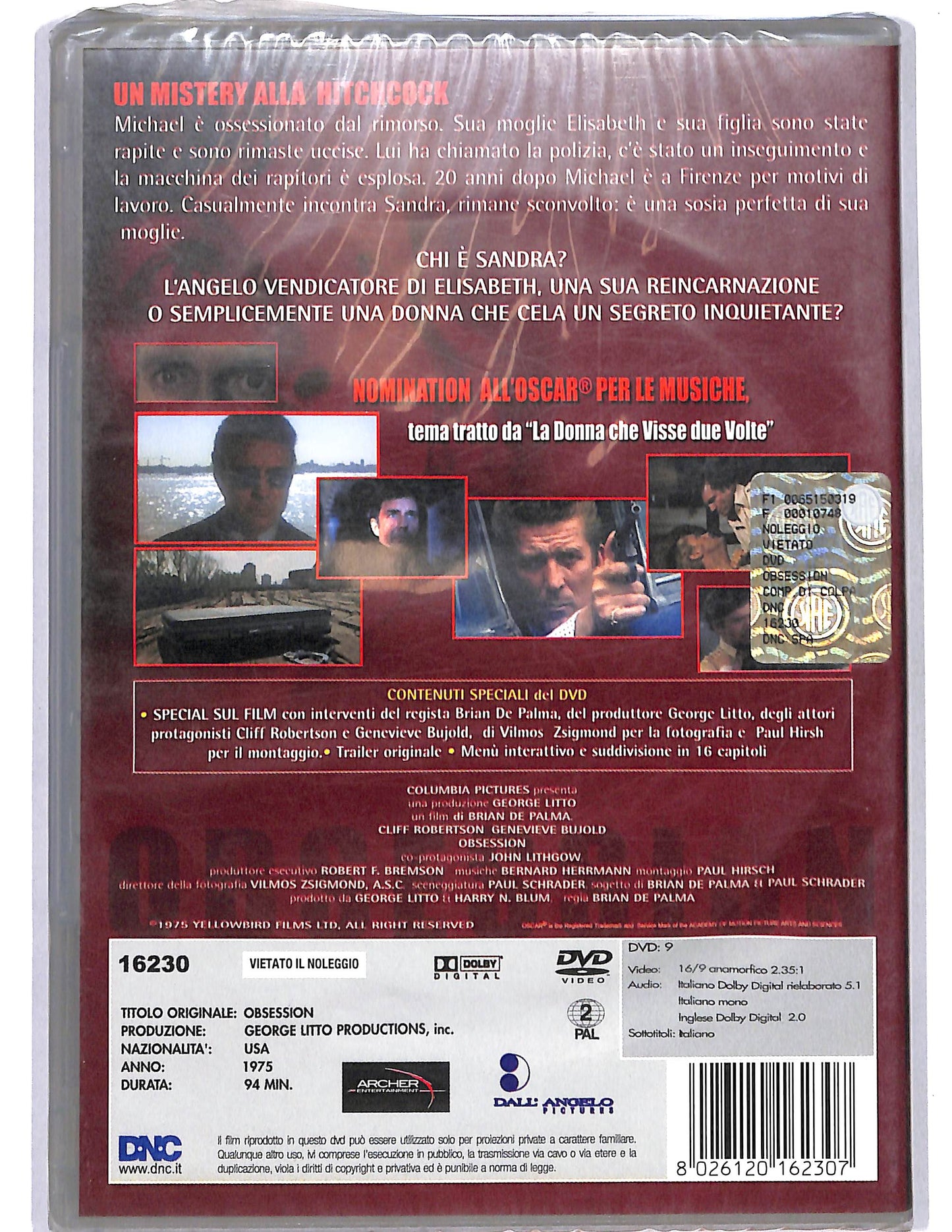 EBOND Obsession Complesso Di Colpa DVD DB723344