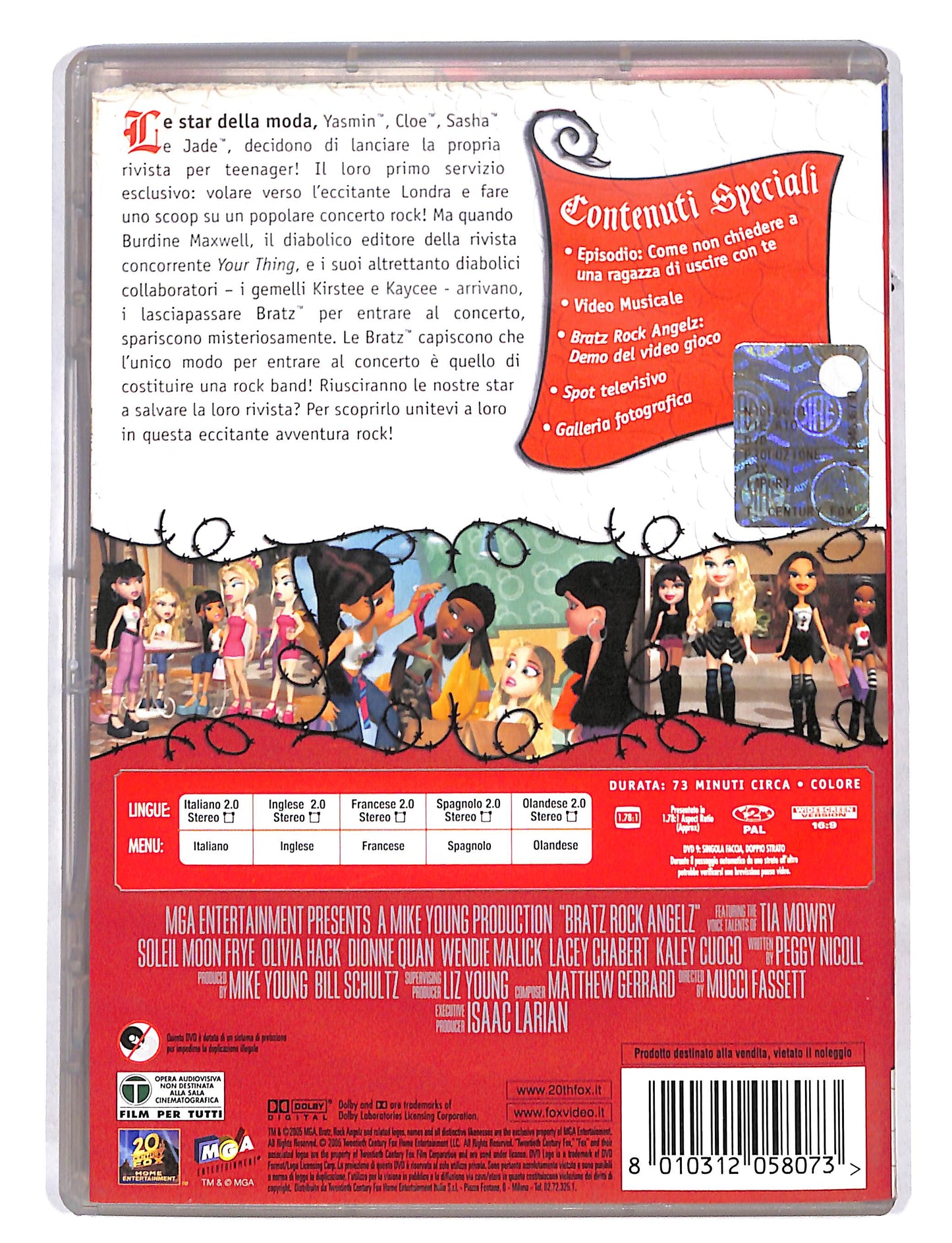 EBOND Bratz Rock Angel's DVD DB723346