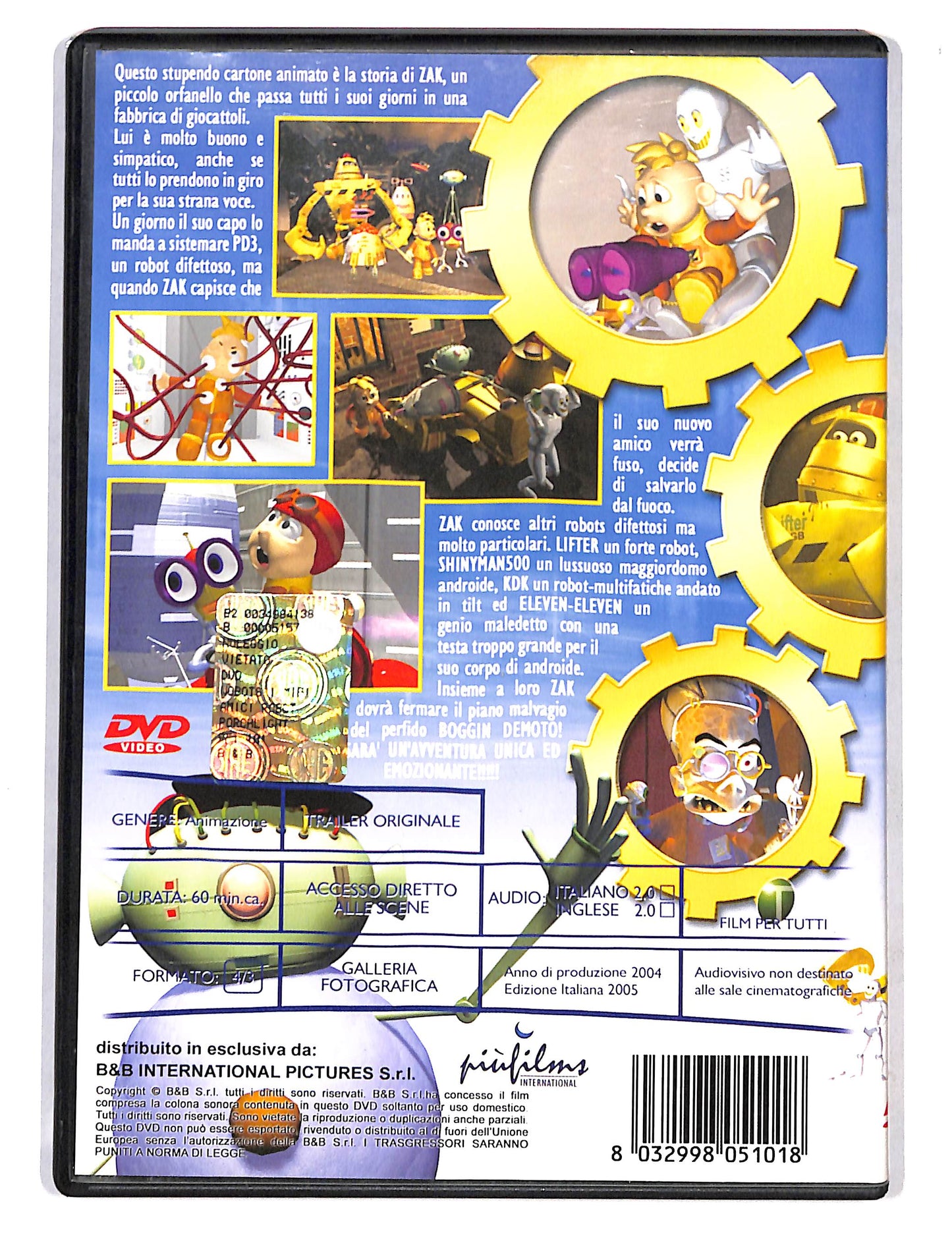 EBOND Wobots - I miei amici robots DVD DB723415