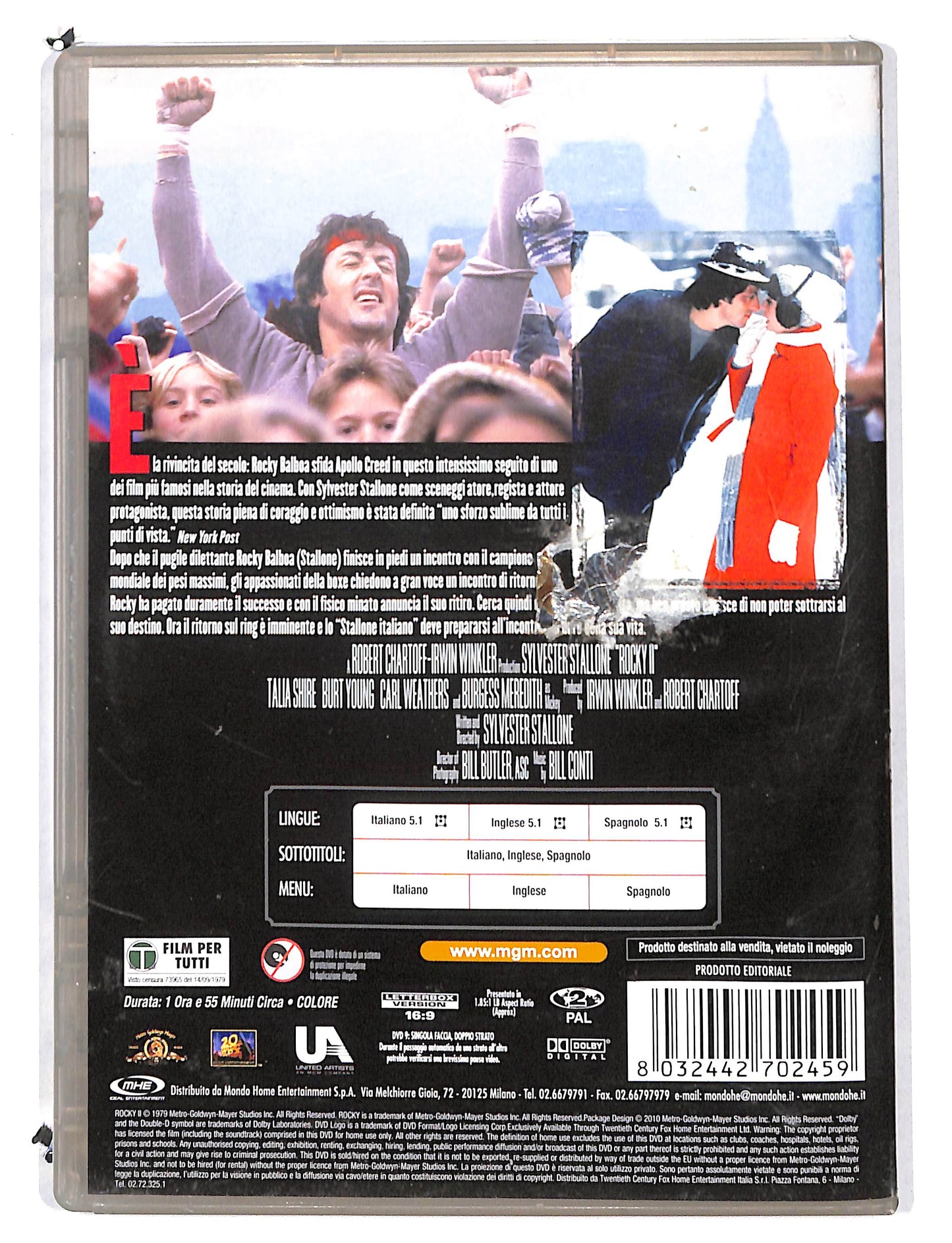 EBOND Rocky Collection - Rocky II EDITORIALE DVD DB723626