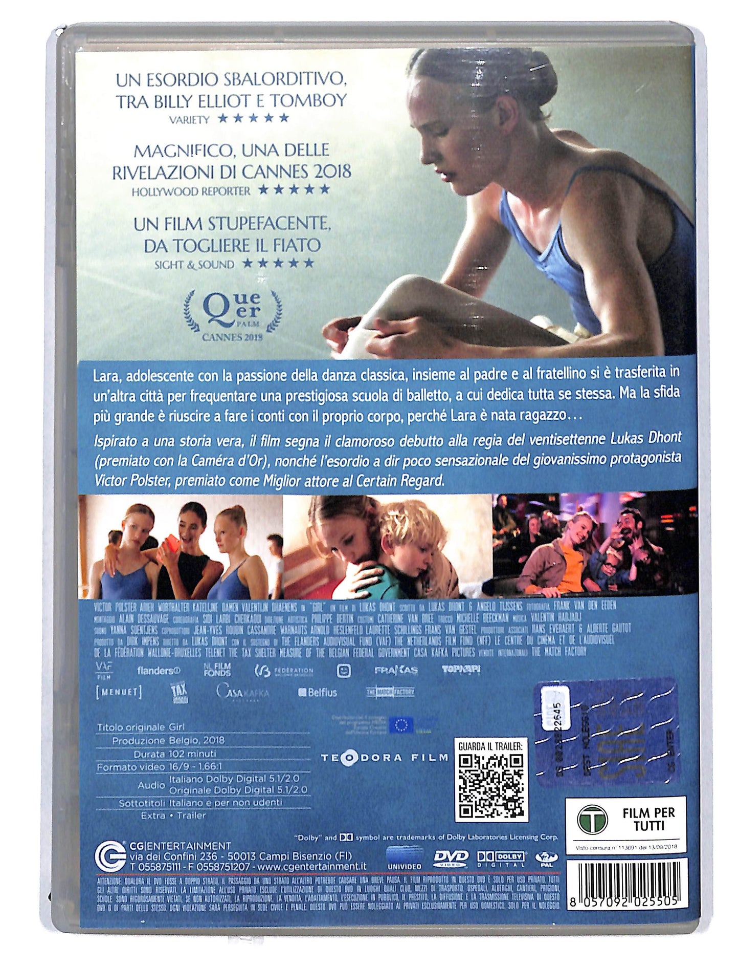 EBOND Girl un film di Lukas Dhont DVD DB723801