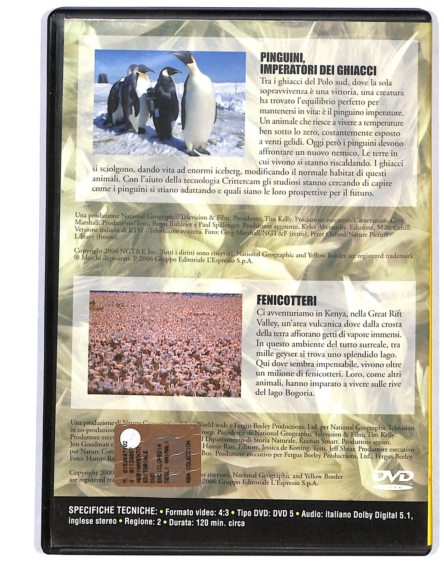 EBOND Pinguini imperatori dei ghiacci fenicotteri EDITORIALE DVD DB723847