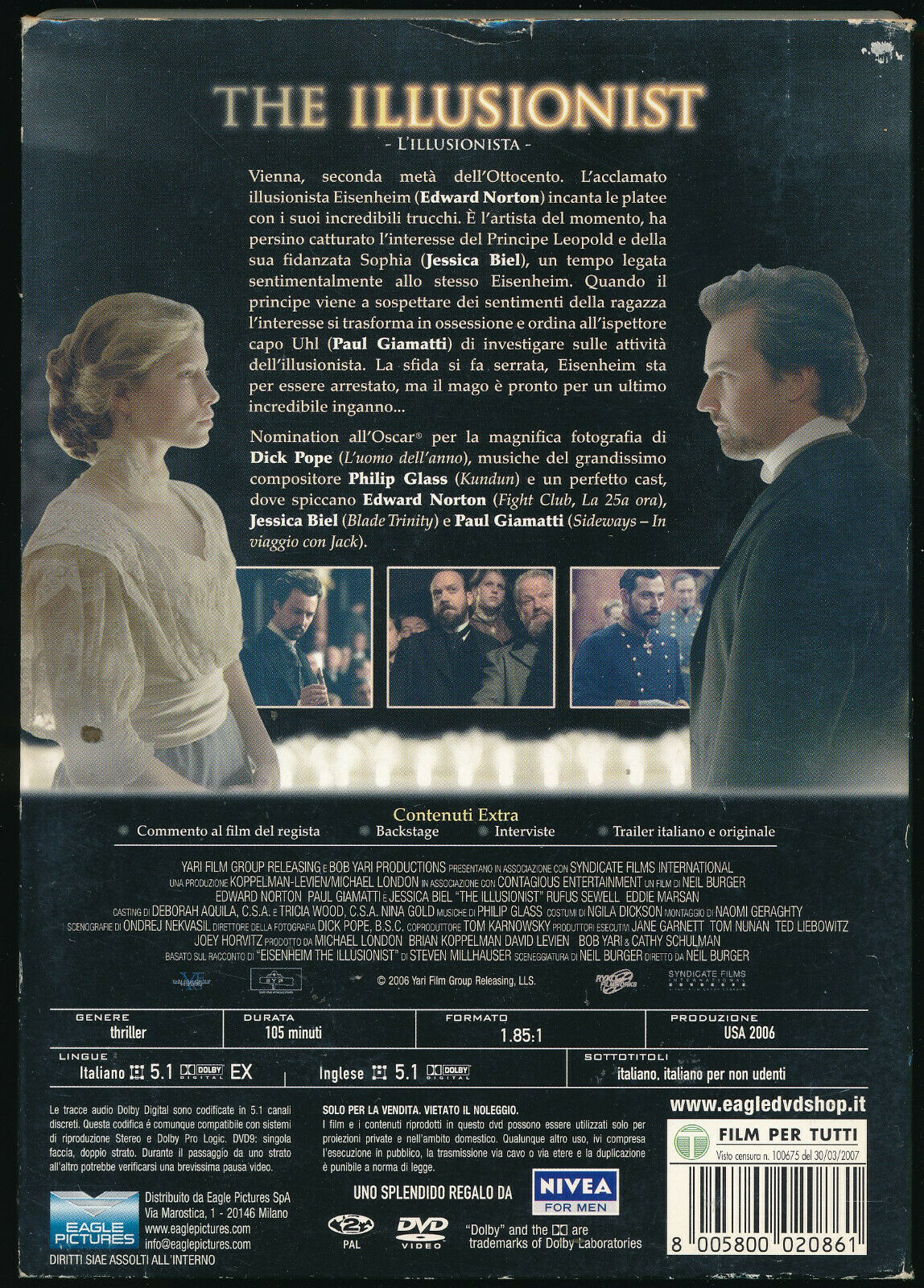 EBOND The Illusionist DVD DB724138