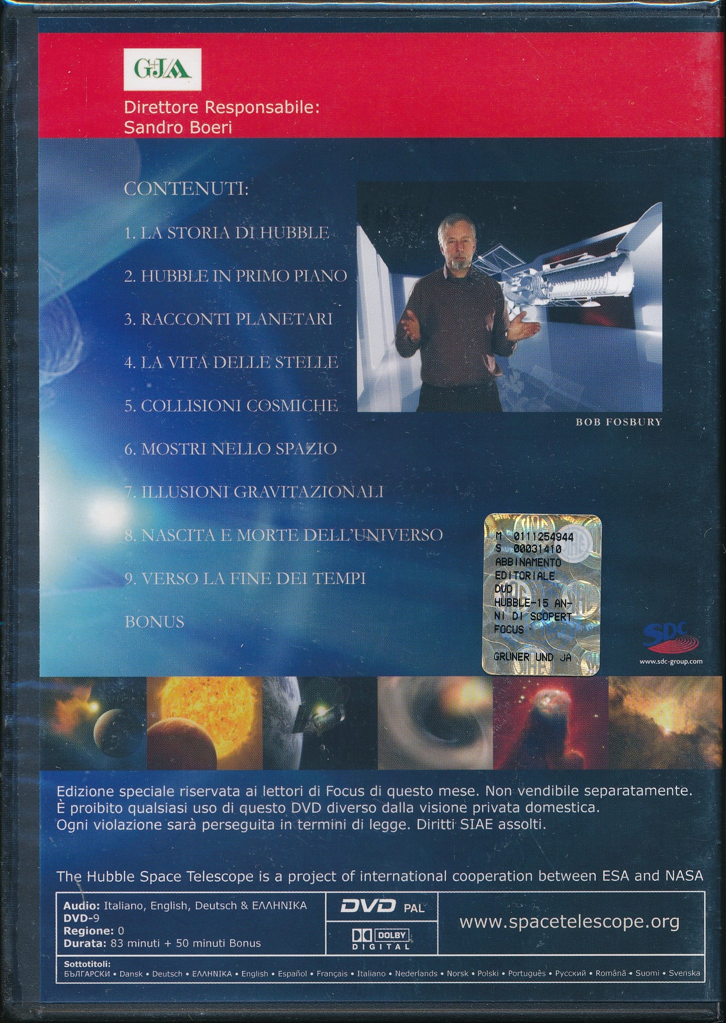 EBOND Hubble 15 anni di scoperte - di Focus DVD DB724424