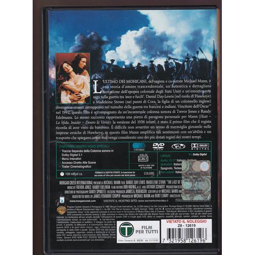 EBOND L'ultimo Dei Mohicani DVD DB724459