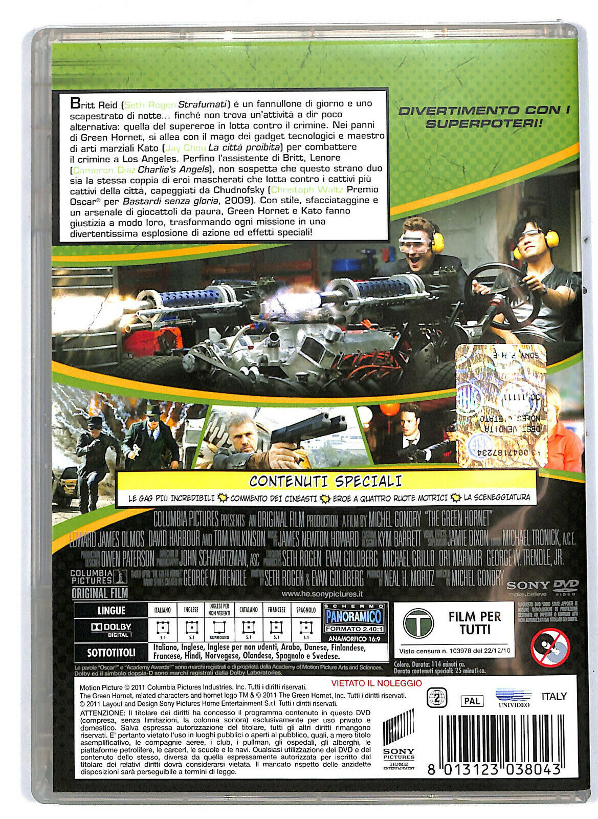 EBOND The Green Hornet NOLEGGIO DVD DB725113