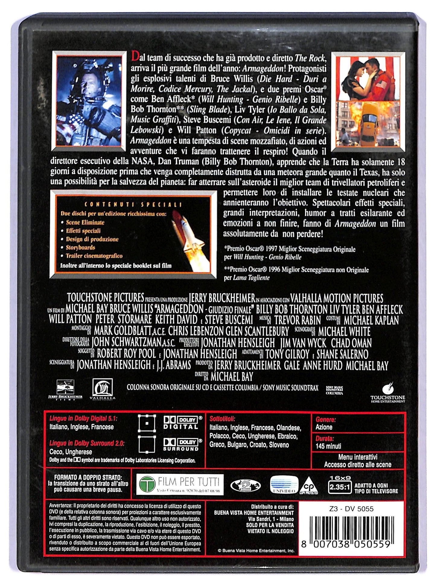 EBOND Armageddon Giudizio Finale DVD DB725140