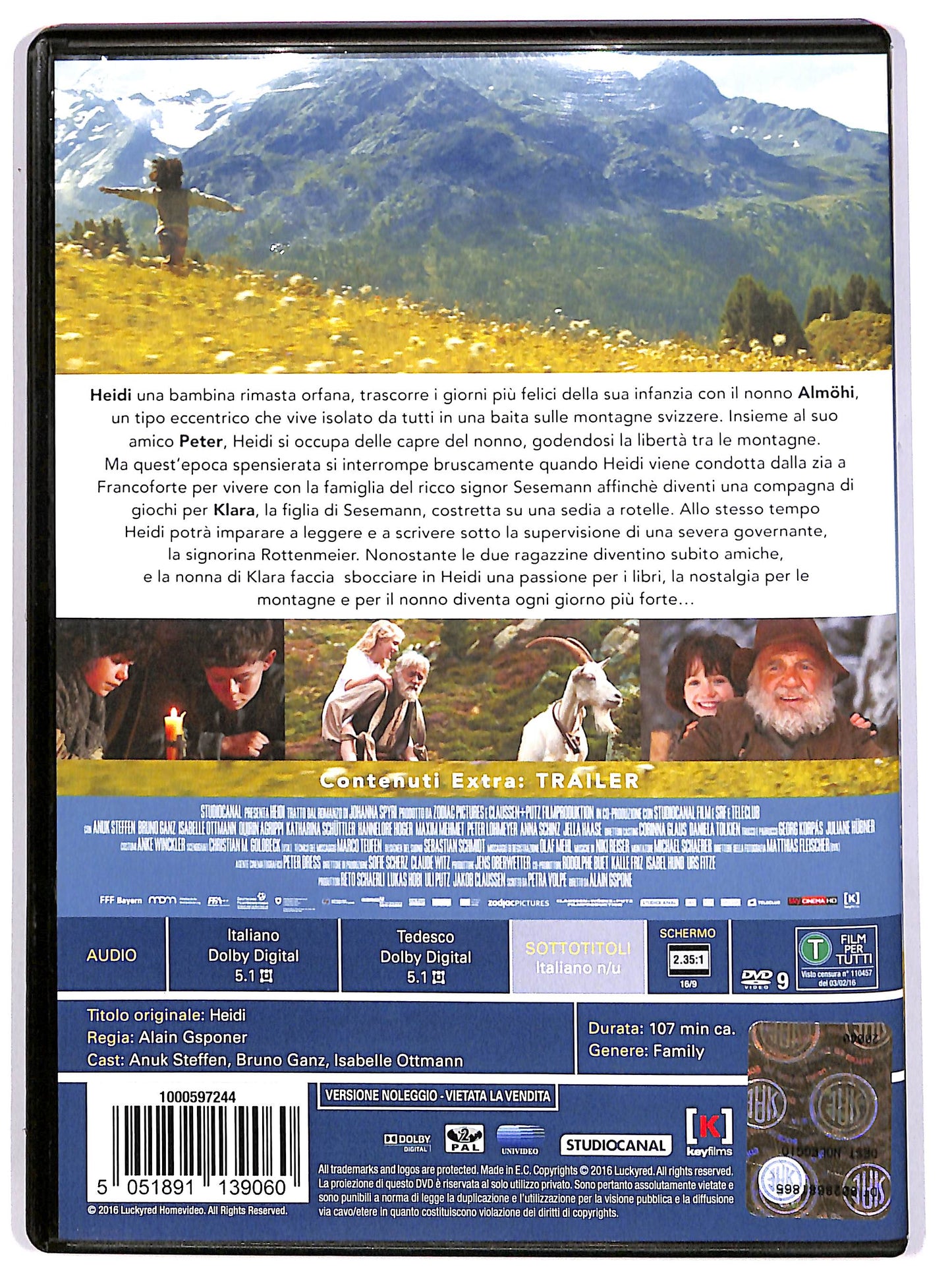 EBOND Heidi Noleggio NOLEGGIO DVD DB725207