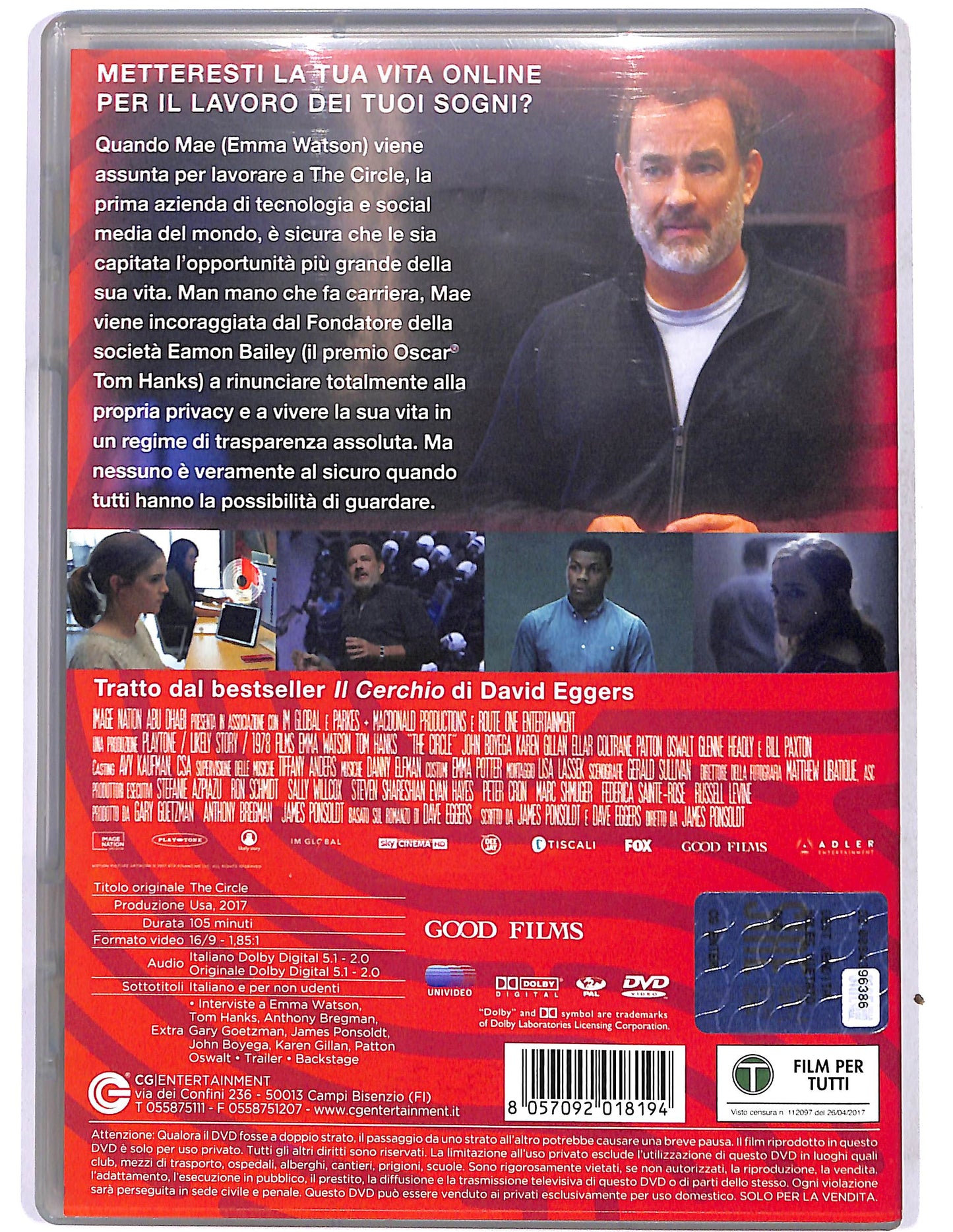 EBOND The Circle NOLEGGIO DVD DB725232