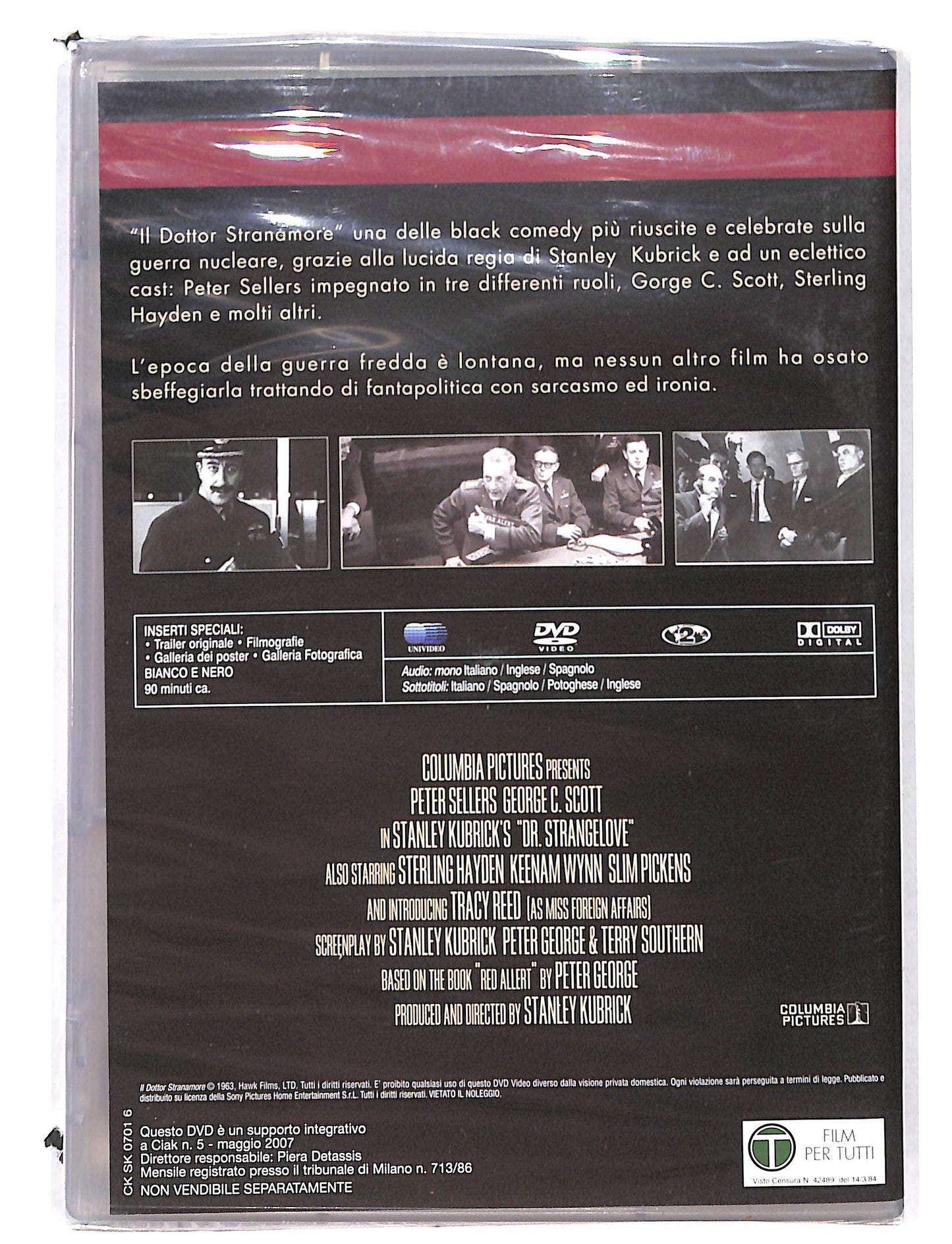 EBOND Kubrick Collection - Il Dottor Stranamore EDITORIALE DVD DB725417