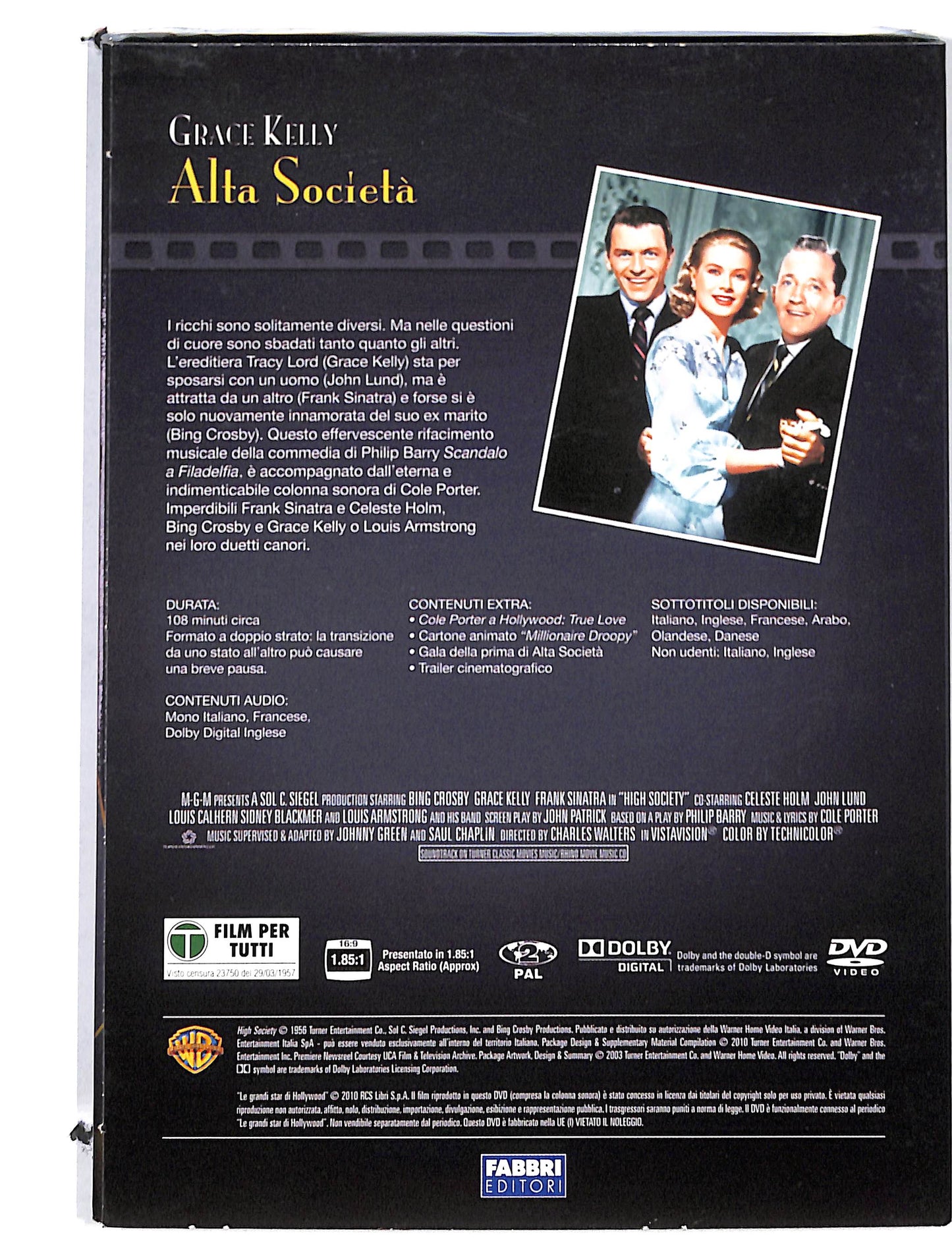 EBOND Le Grandi star di Hollywood - Alta Societa EDITORIALE DVD DB725425
