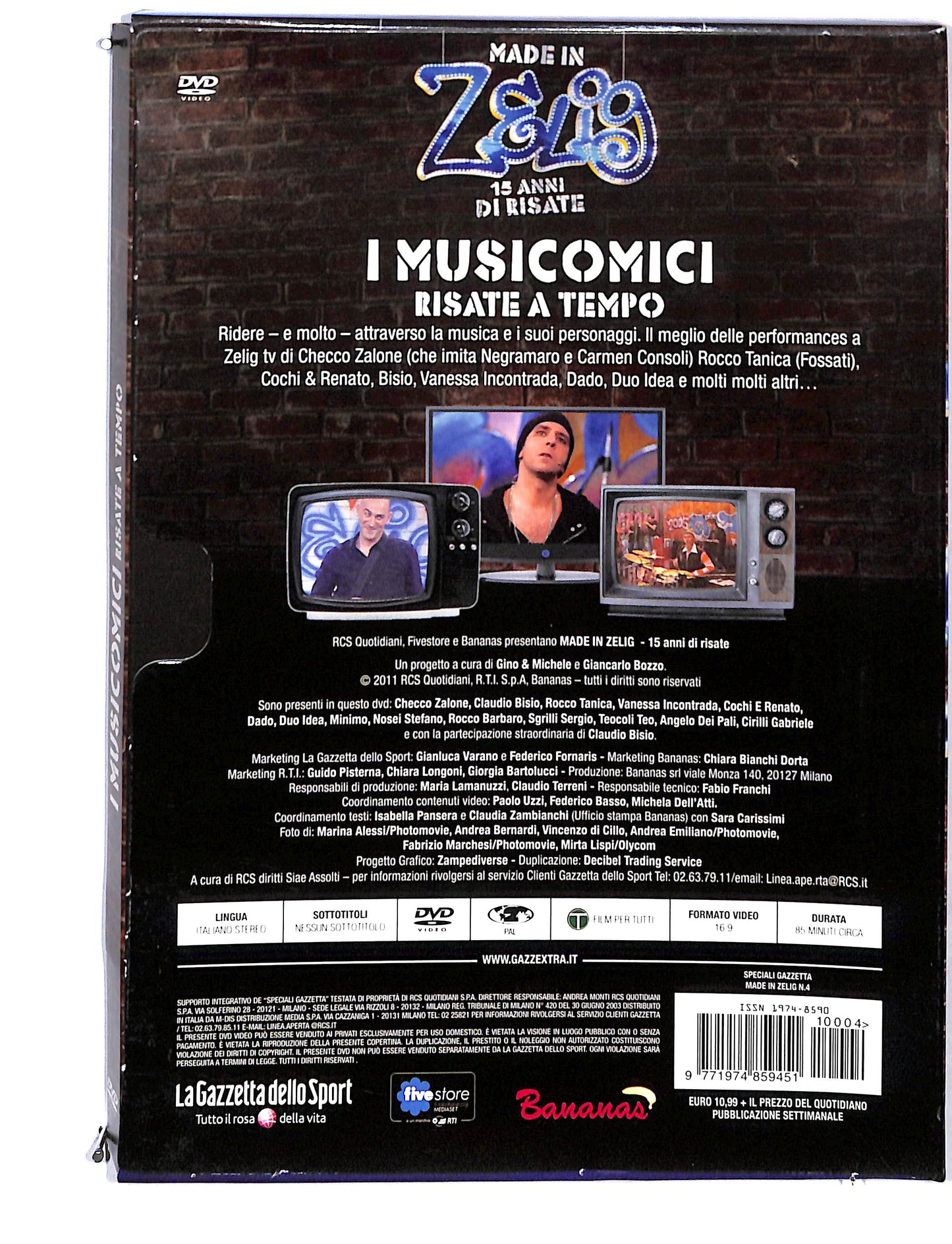 EBOND I Musicomici risate a tempo EDITORIALE DVD DB725611