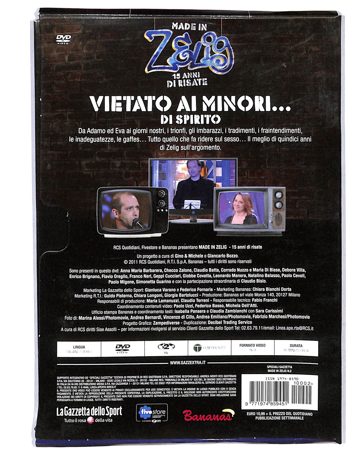 EBOND Made in Zelig vol.2 vietato ai minori DVD DB725612