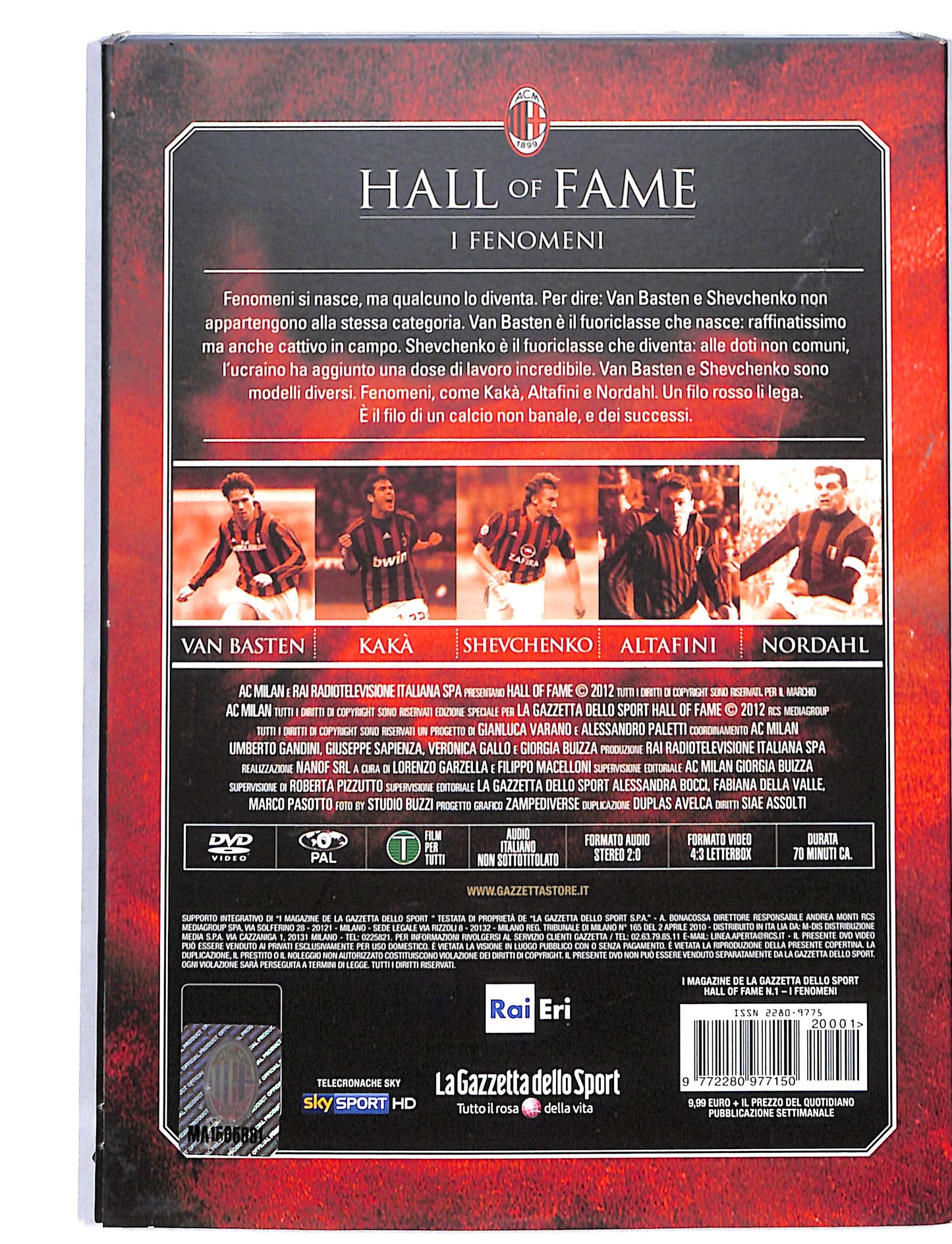 EBOND Hall of Fame i fenomeni EDITORIALE DVD DB725617