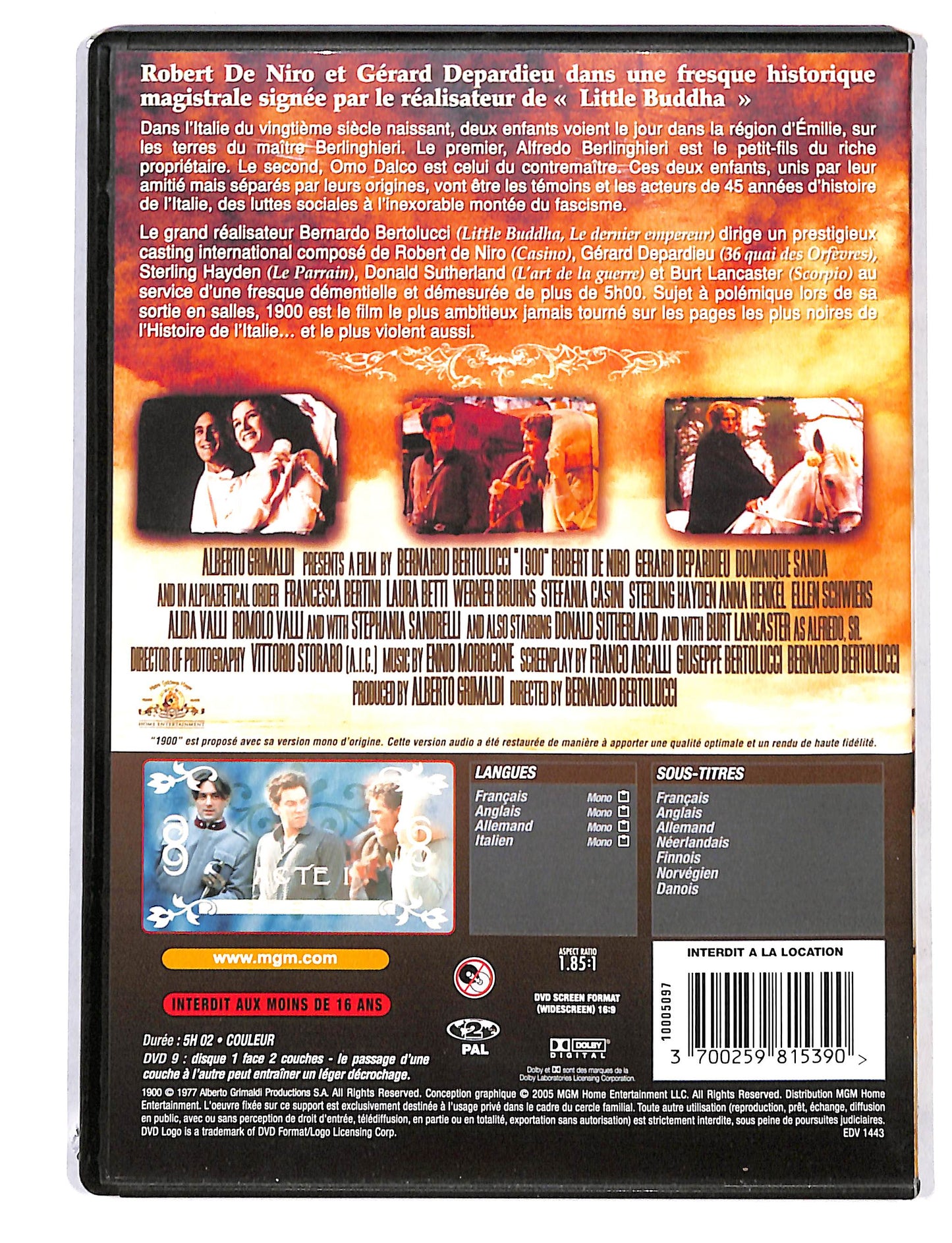 EBOND 1900 - Edizione Francese DVD DB725958