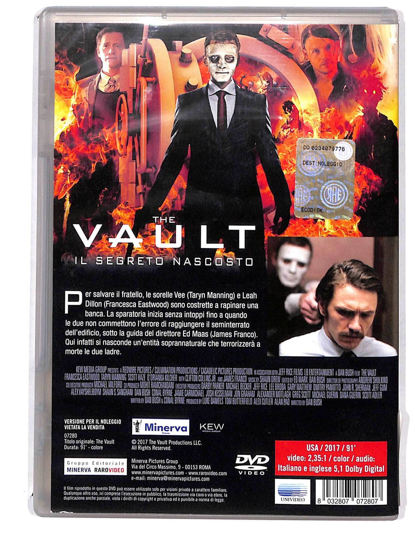 EBOND The Vault il segreto nascosto NOLEGGIO DVD DB726125
