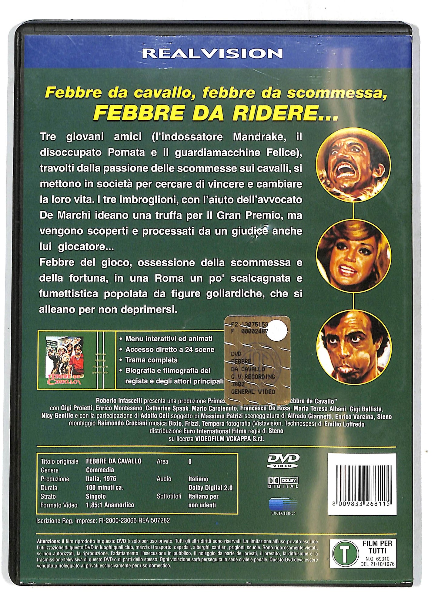 EBOND Febbre Da Cavallo DVD DB726217