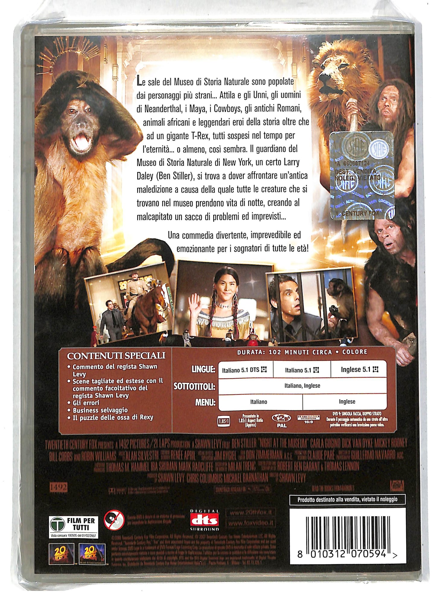 EBOND Una notte al museo NOLEGGIO DVD DB726223