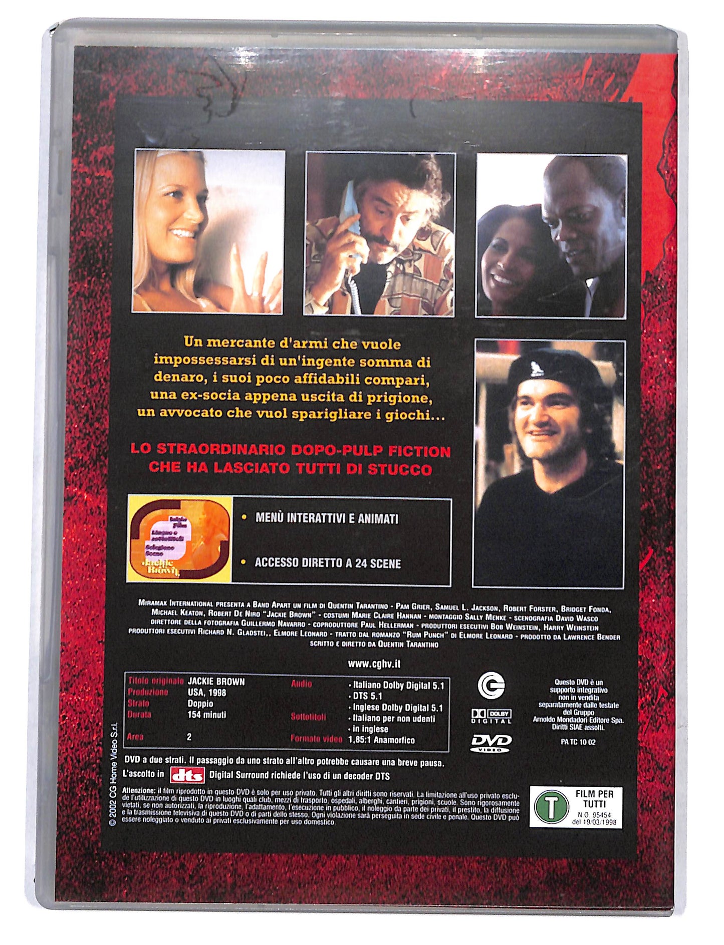 EBOND Jackie Brown EDITORIALE DVD DB726407
