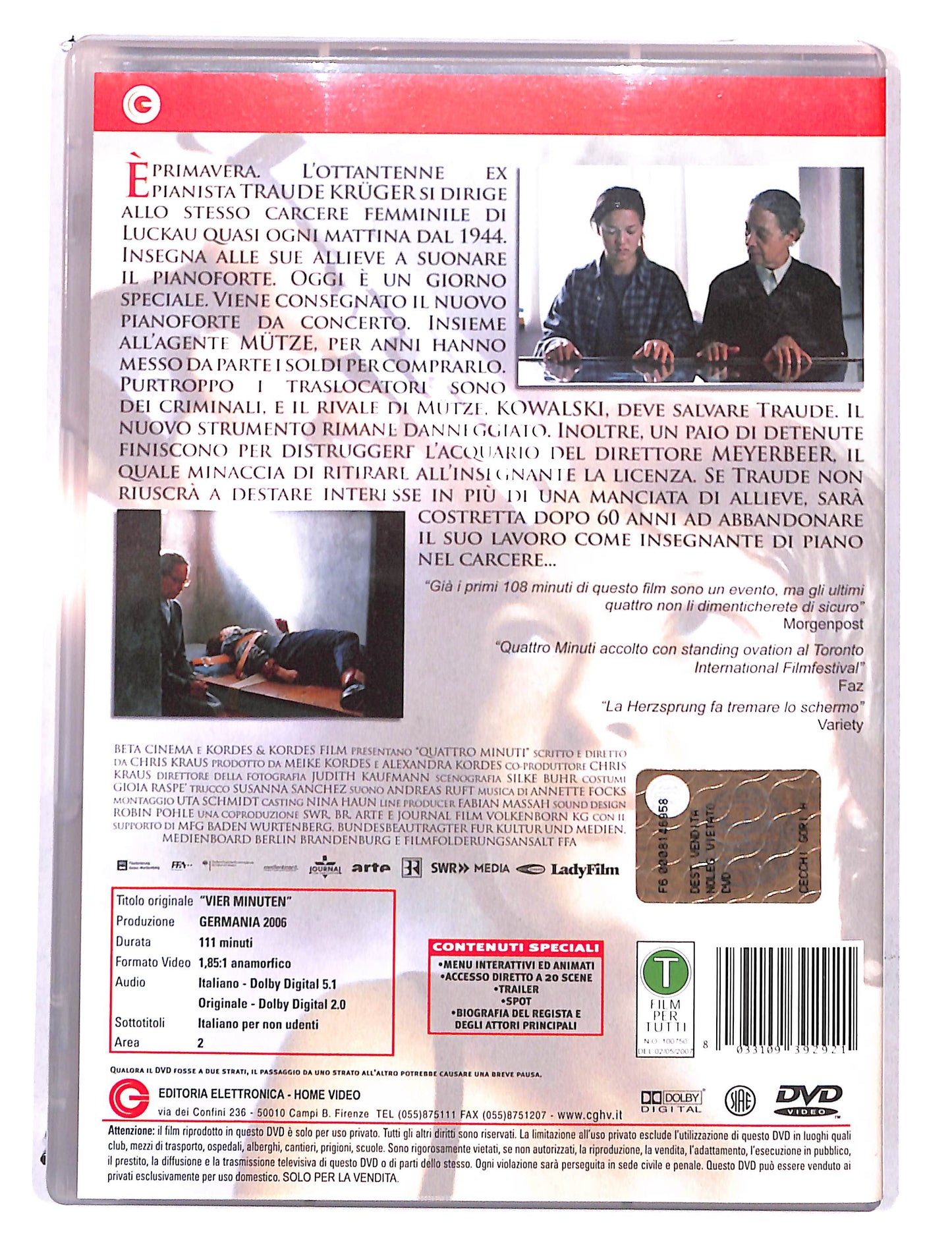 EBOND Quattro minuti DVD DB726436