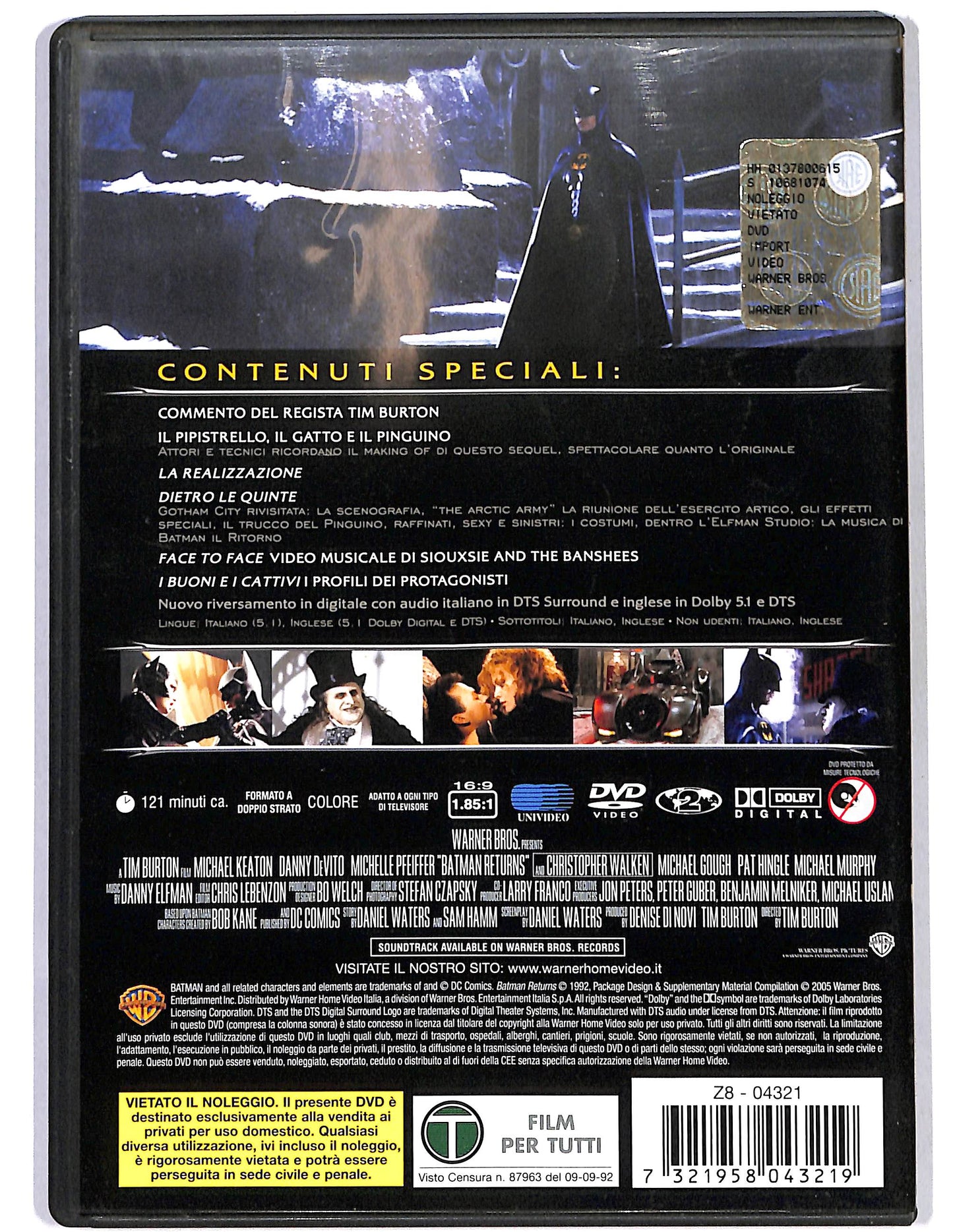 EBOND Batman Il Ritorno EDIZIONE SPECIALE DVD DB727819